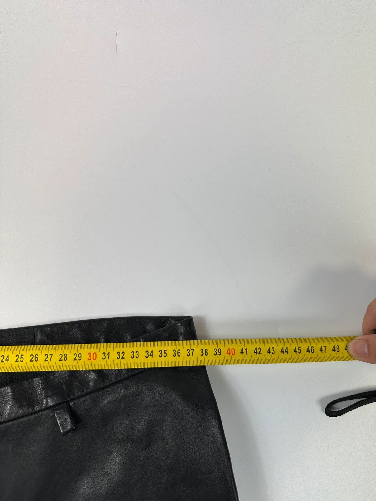 Marithe + Francois Girbaud Marithé + François Girbaud Black Soft Leather Flared Pants Size 27" / US 4 / IT 40 - 9 Thumbnail