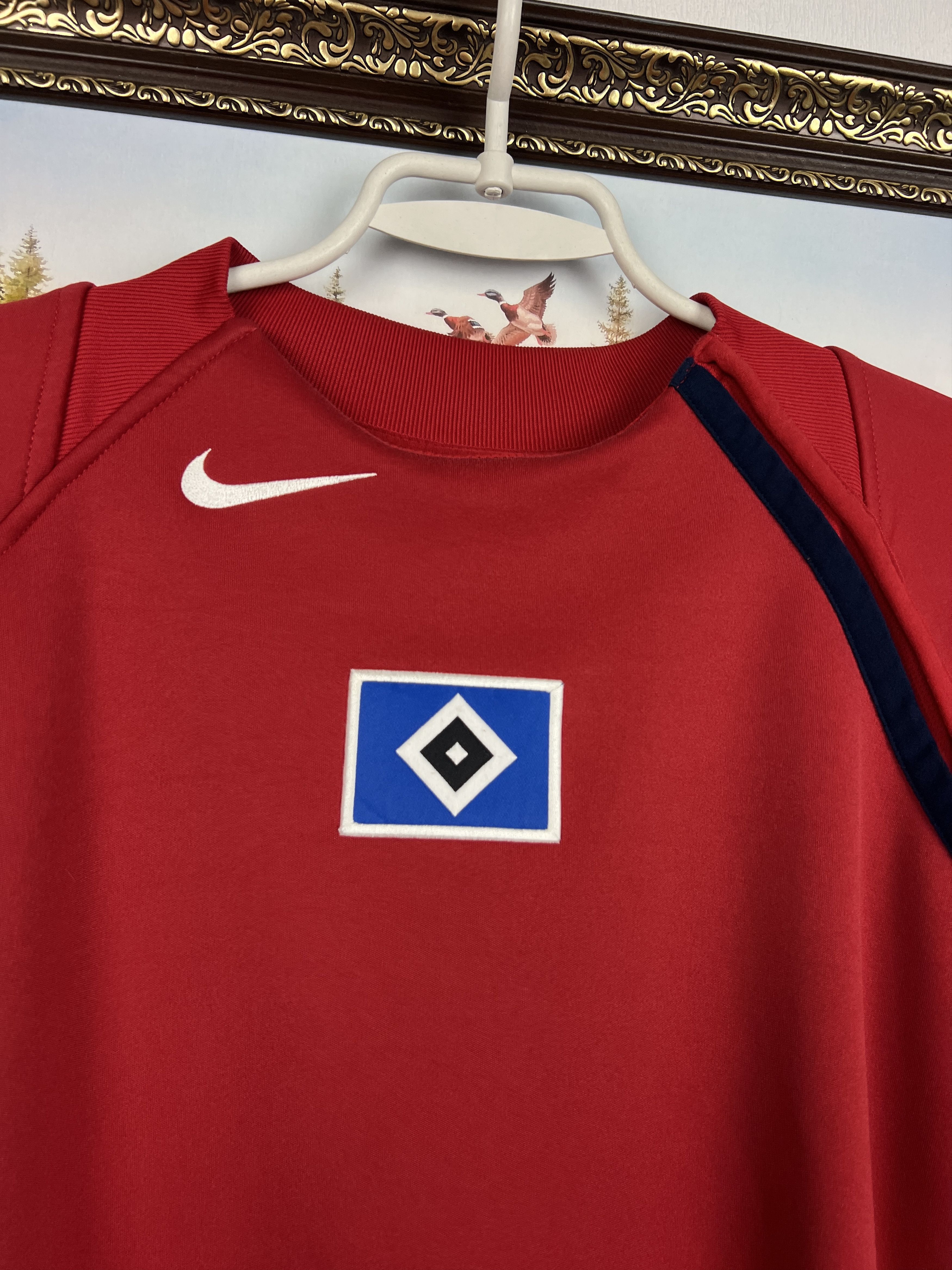 Nike Hamburg Football Sweatshirt Soccer Track Top Train Jacket Size US XL / EU 56 / 4 - 3 Thumbnail