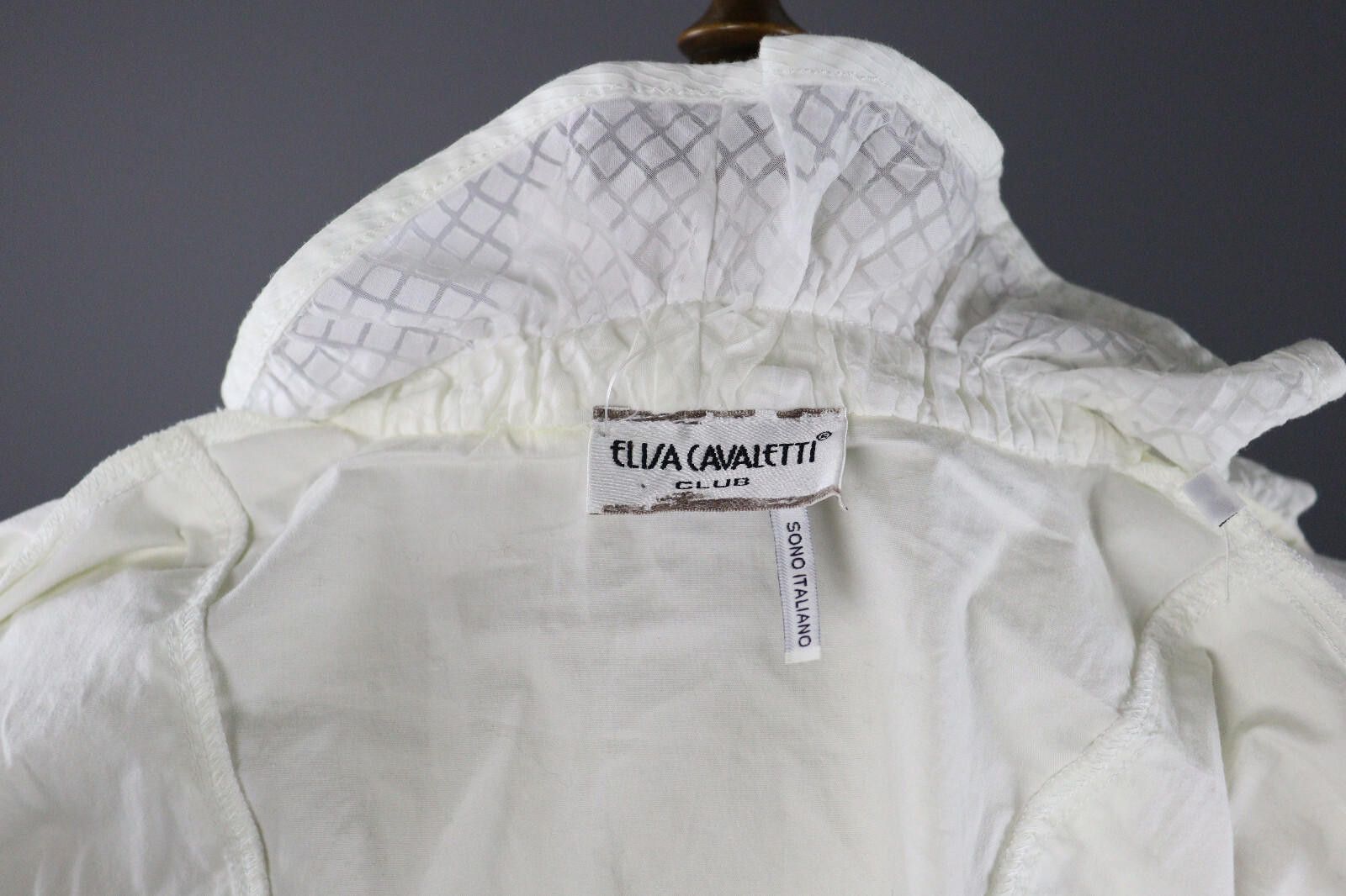 Designer Elisa Cavaletti Club Sono Italiano Blouse Shirt Size S / 1 Size S / US 4 / IT 40 - 8 Thumbnail