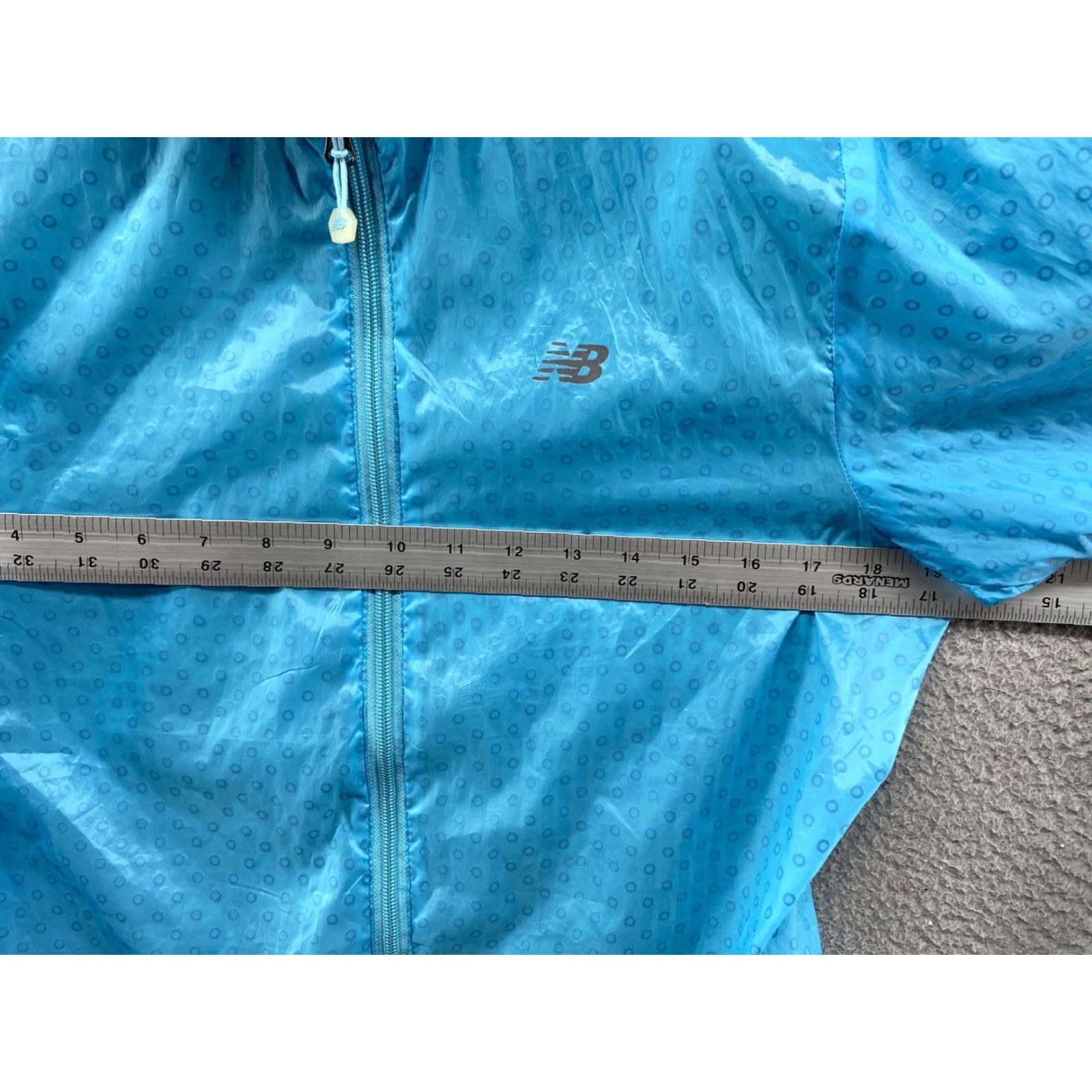New Balance New Balance Windbreaker Jacket Women’s Lightweight Packable Eyelet Full Zip SZ M Blue Size M / US 6-8 / IT 42-44 - 6 Thumbnail
