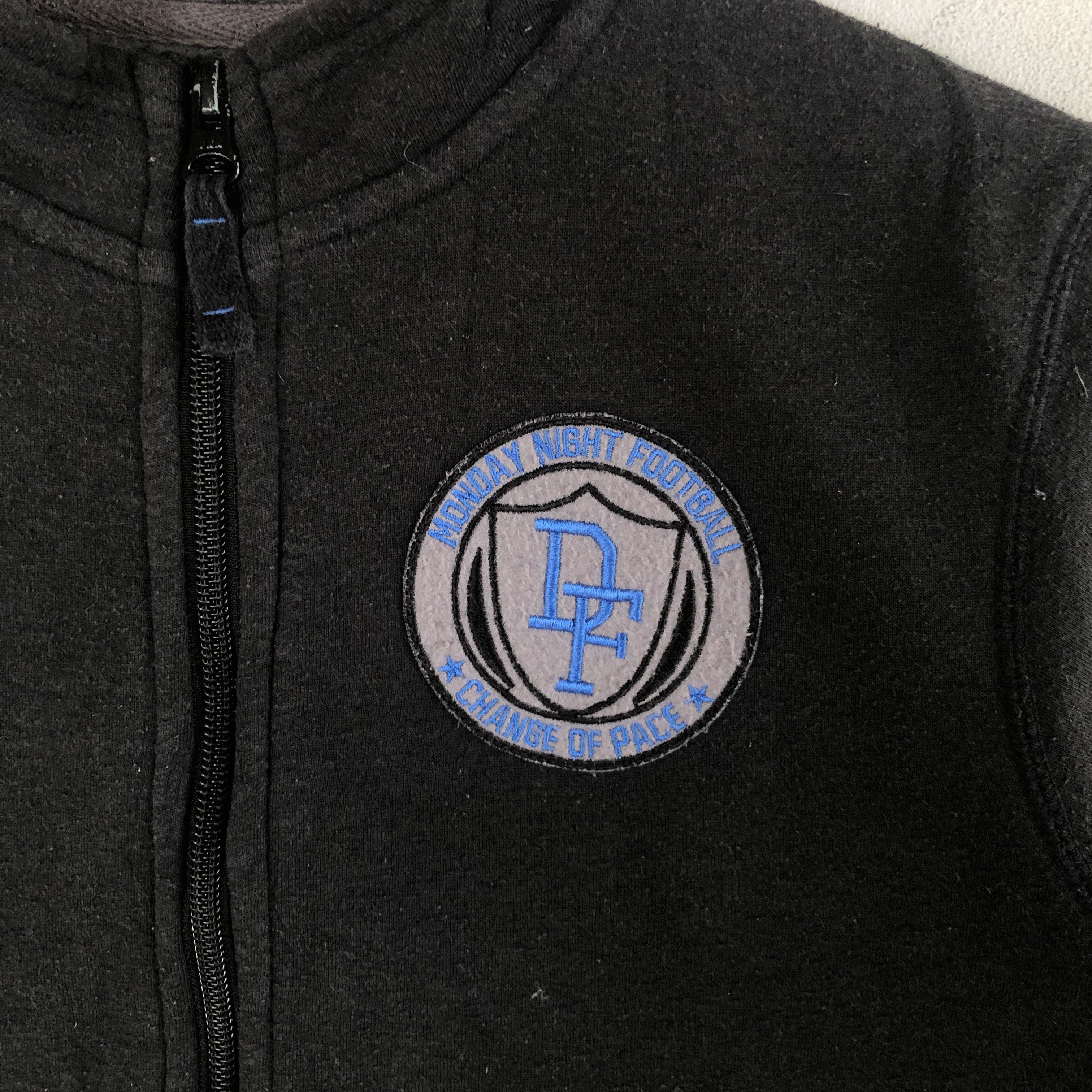 Japanese Brand × Vintage Vintage Change of Pace Varsity Zipper Sweater Sweatshirt Size XS / US 0-2 / IT 36-38 - 7 Thumbnail