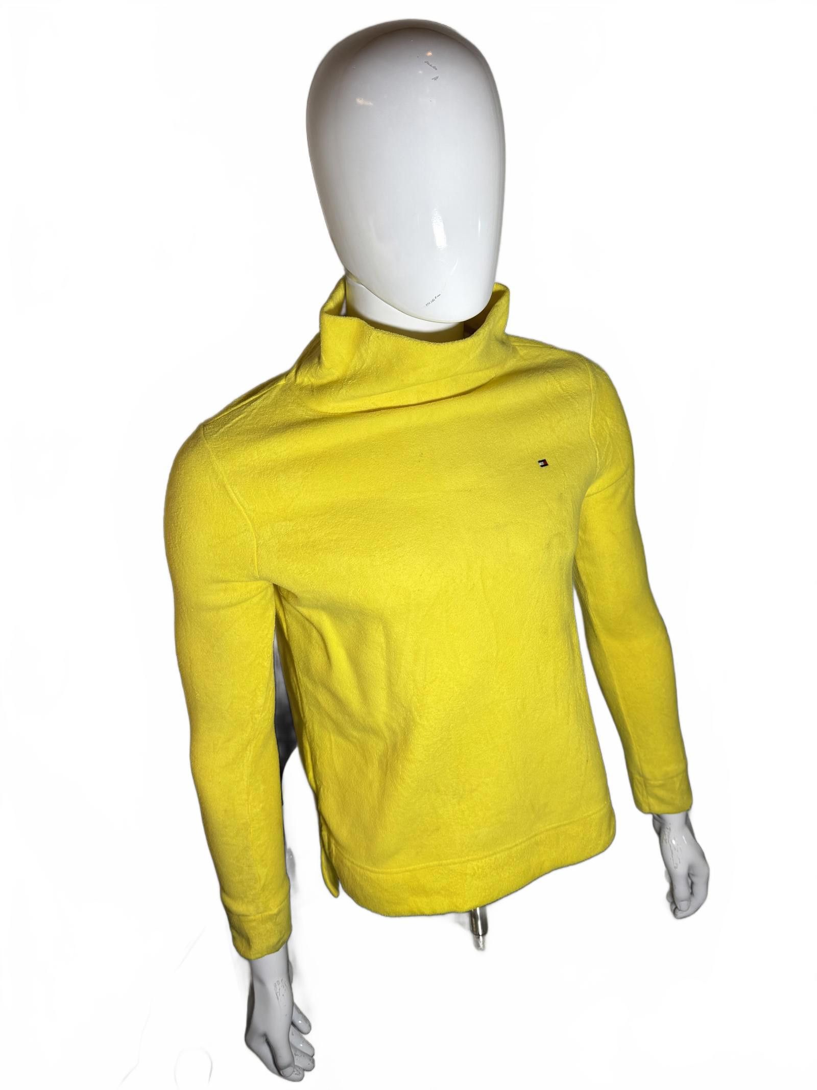 Tommy Hilfiger Tommy Hilfiger Yellow Pullover Fleece Size US S / EU 44-46 / 1 - 3 Thumbnail