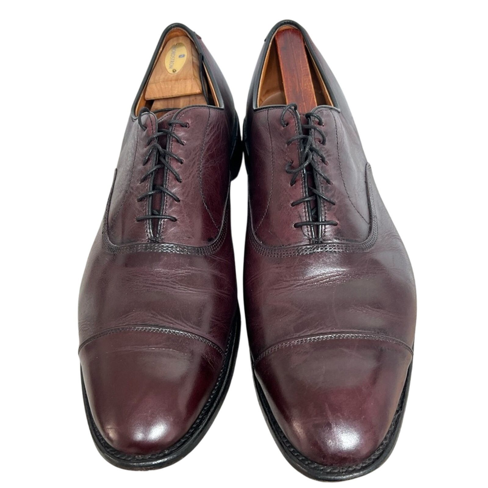 Allen Edmonds Allen Edmonds Men's Brown Park Avenue Cap Toe Oxford 15 D Size US 15 / EU 48 - 6 Thumbnail