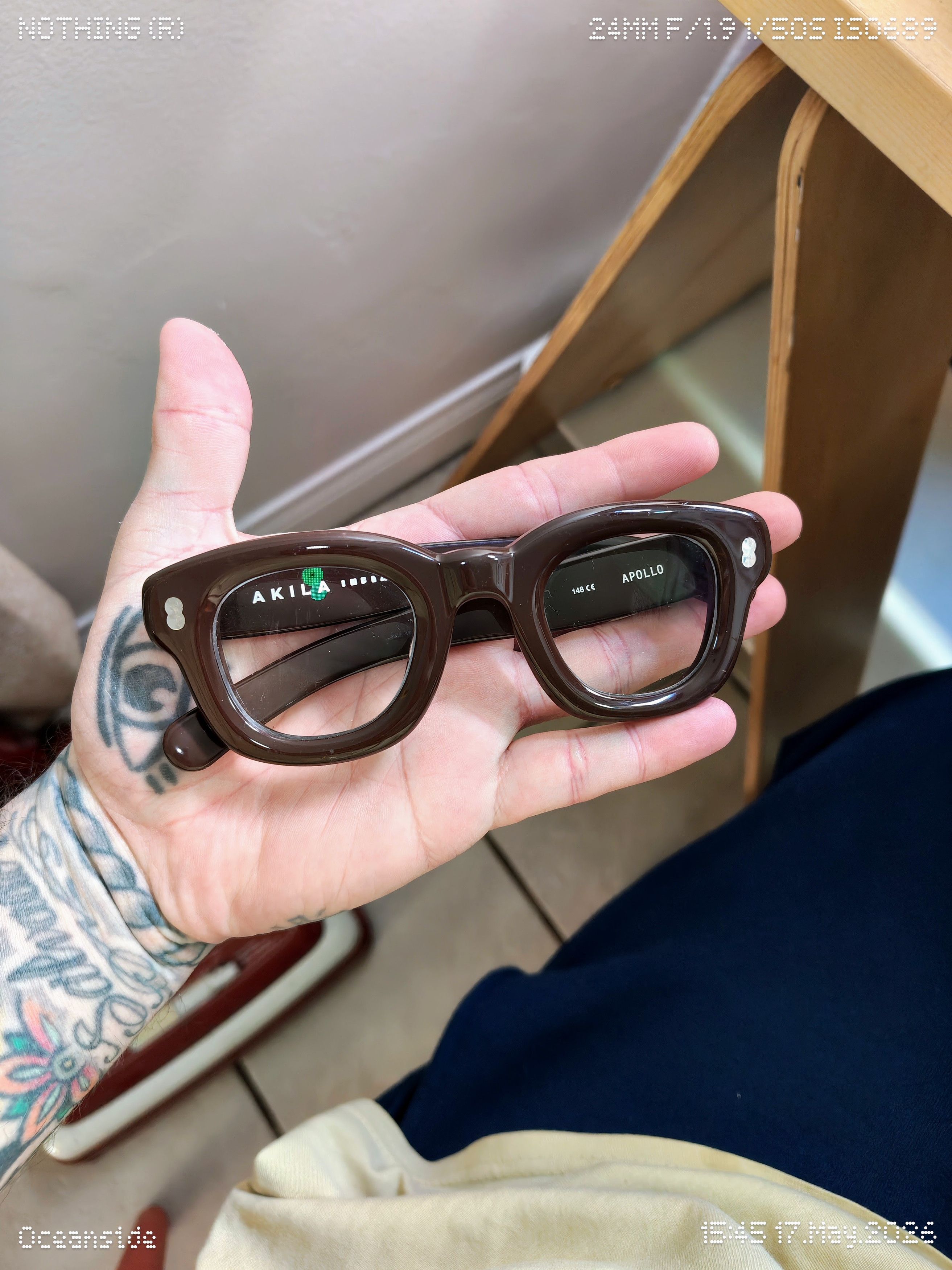Akila Puffy Inflated Apollo RX / Sunglasses Oversized Frames