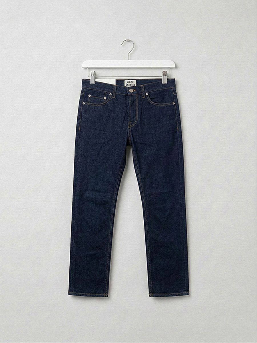 Acne Studios Acne Studios jeans: Luxury dark navy slim-fit jeans Size US 29 - 1 Thumbnail
