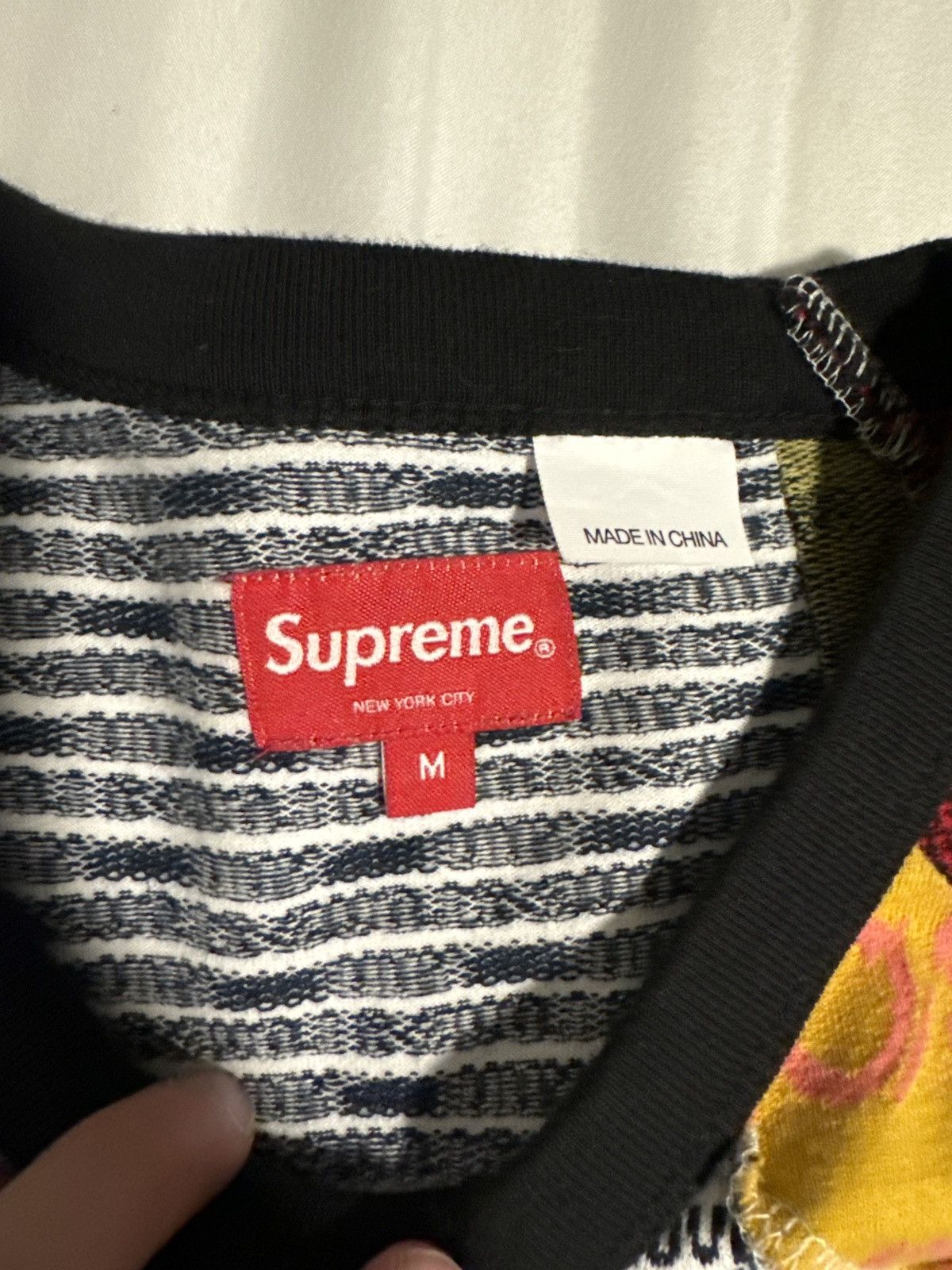 Supreme supreme tapestry long sleeve Size US M / EU 48-50 / 2 - 3 Thumbnail