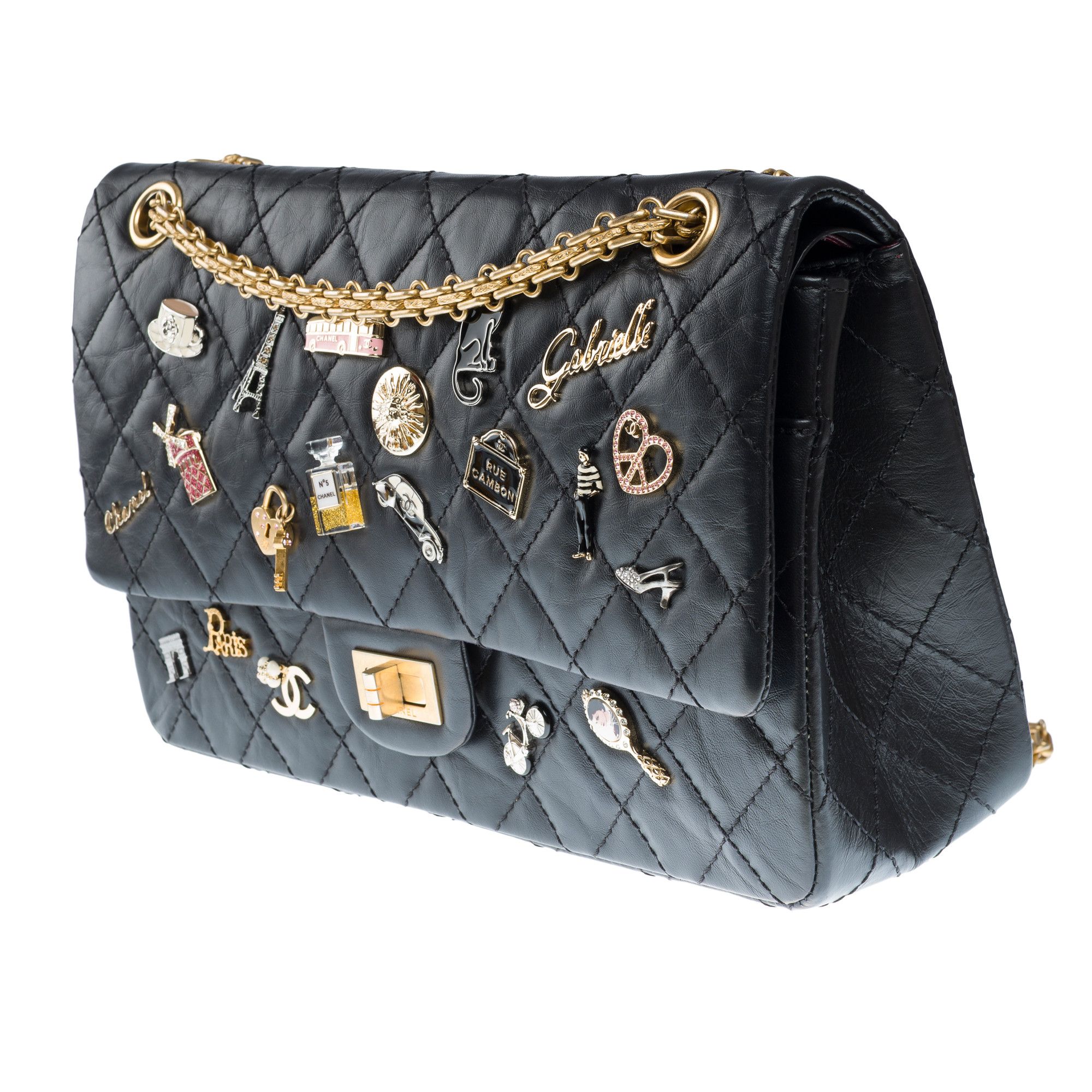 Chanel Chanel 2.55 in Black Leather Size ONE SIZE - 5 Thumbnail