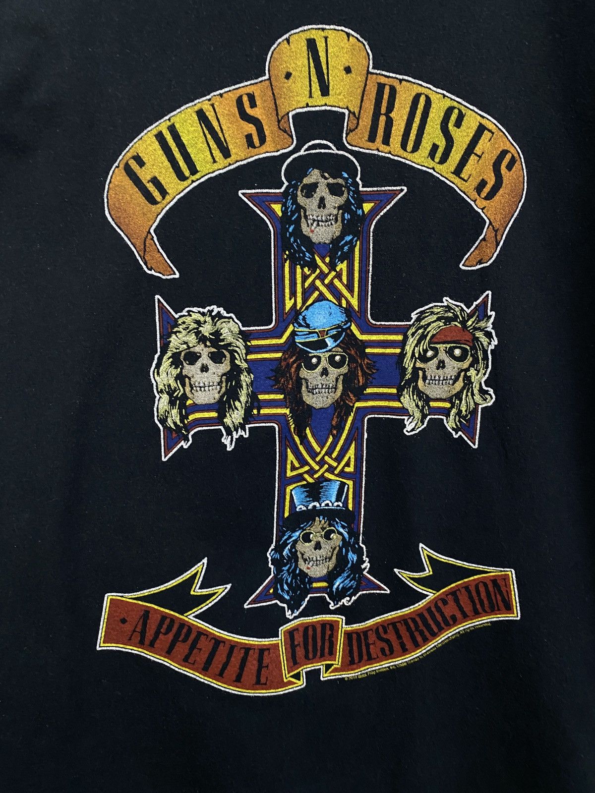Guns N' Roses 🇺🇸 ☠️ Vintage Guns N Roses Rock T-Shirt Rare Retro Hype Y2K Size US M / EU 48-50 / 2 - 5 Thumbnail