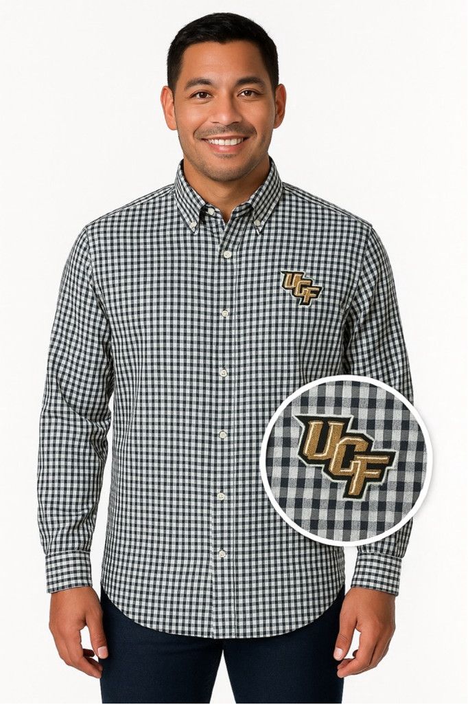Antigua Antigua UCF Knights Checkered Button-Down Shirt - XL Size US XL / EU 56 / 4 - 1 Thumbnail