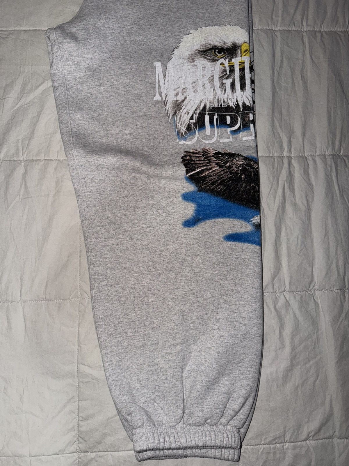Maison Margiela × Supreme Supreme/MM6 Maison Margiela Eagle Sweatpant (size small) Size US 31 - 6 Thumbnail
