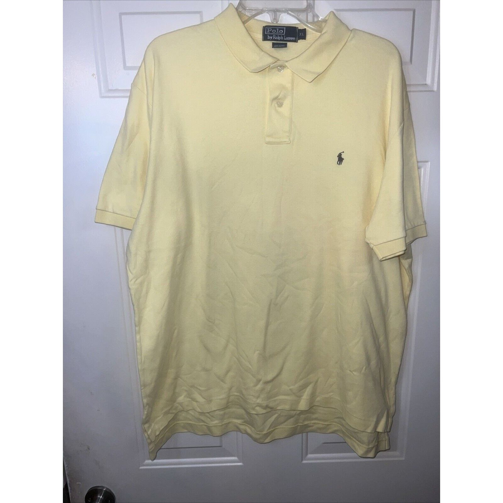 Polo Ralph Lauren Polo Ralph Lauren Short Sleeve Shirt Yellow Men's XL Rugby Size US XL / EU 56 / 4 - 5 Thumbnail