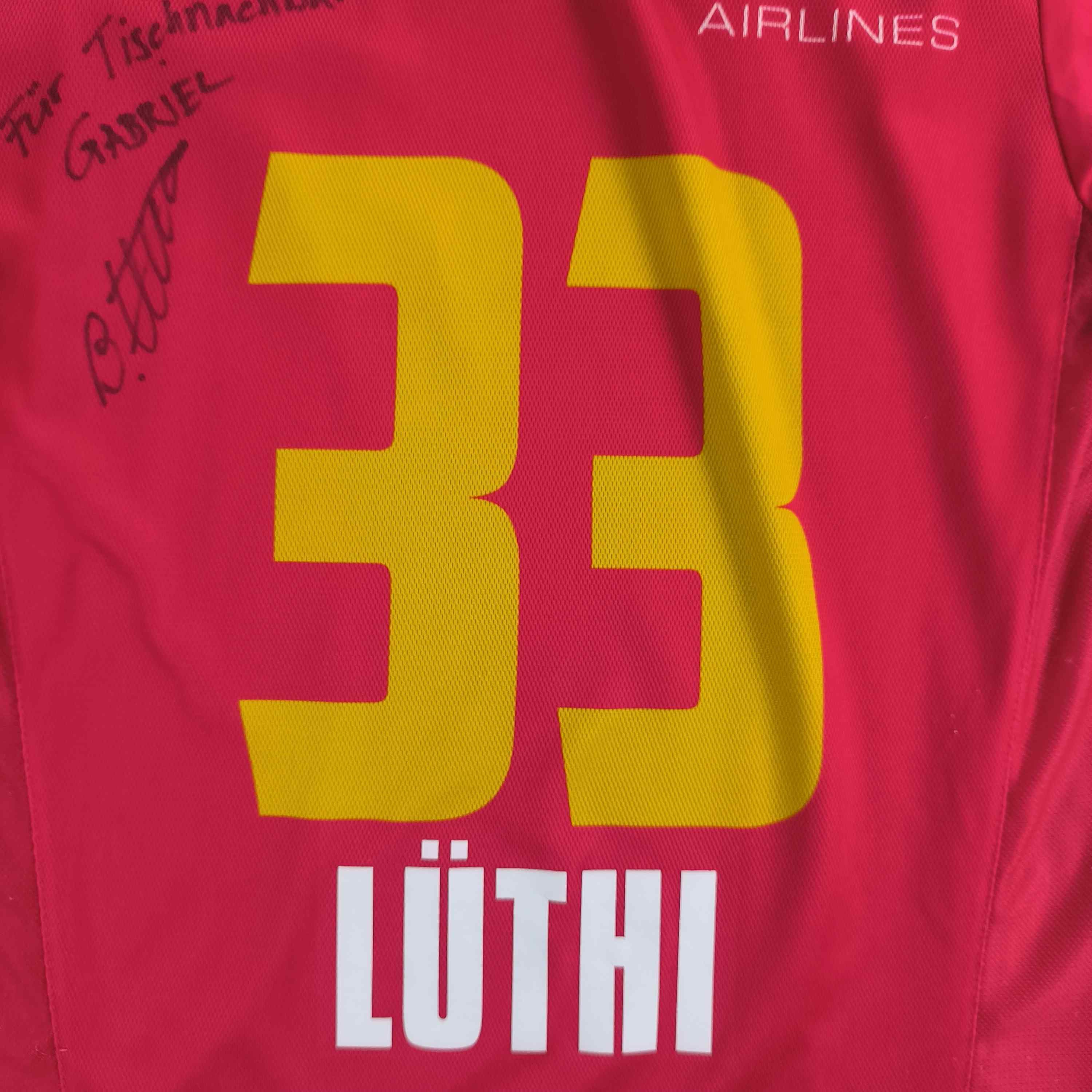 Erima SIGNED FC Thun 2012-13 Erima home Lüthi football jersey XS Size US XS / EU 42 / 0 - 8 Thumbnail