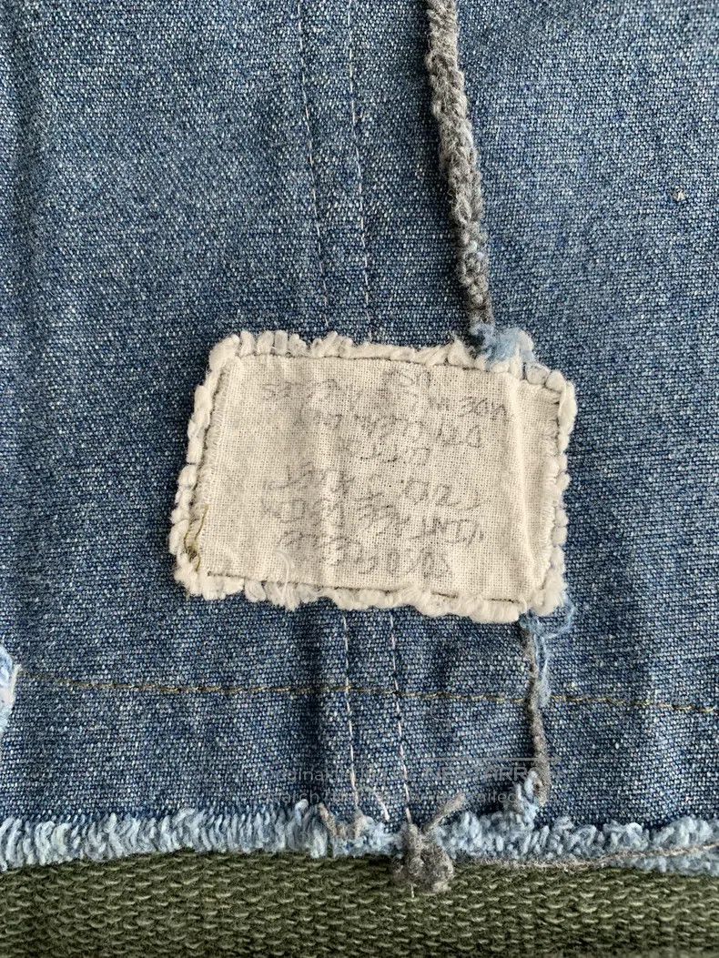 Greg Lauren Greg Lauren Patchwork School Uniform Jacket Size US M / EU 48-50 / 2 - 8 Thumbnail