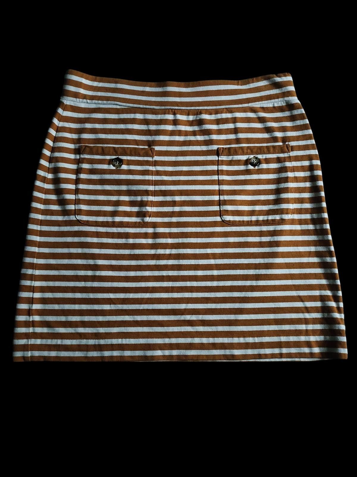 J.Crew J.Crew Women's Striped Mini Skirt Size 28" / US 6 / IT 42 - 1 Thumbnail