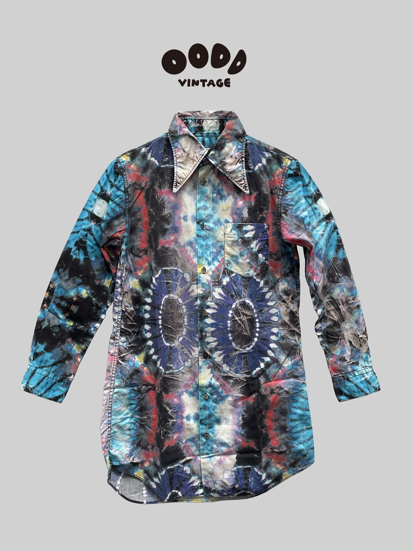 Junya Watanabe Psychedelic Tie-Dye Shirt by Junya Watanabe Size US M / EU 48-50 / 2 - 1 Thumbnail