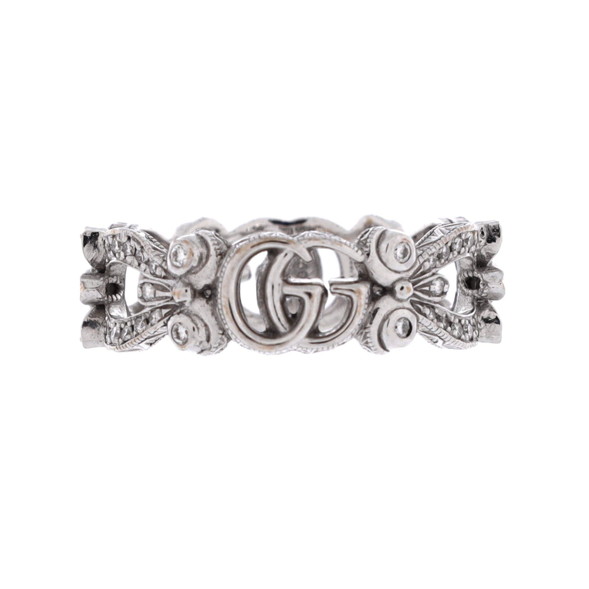 Gucci GG Flora Band Ring Size ONE SIZE - 1 Thumbnail