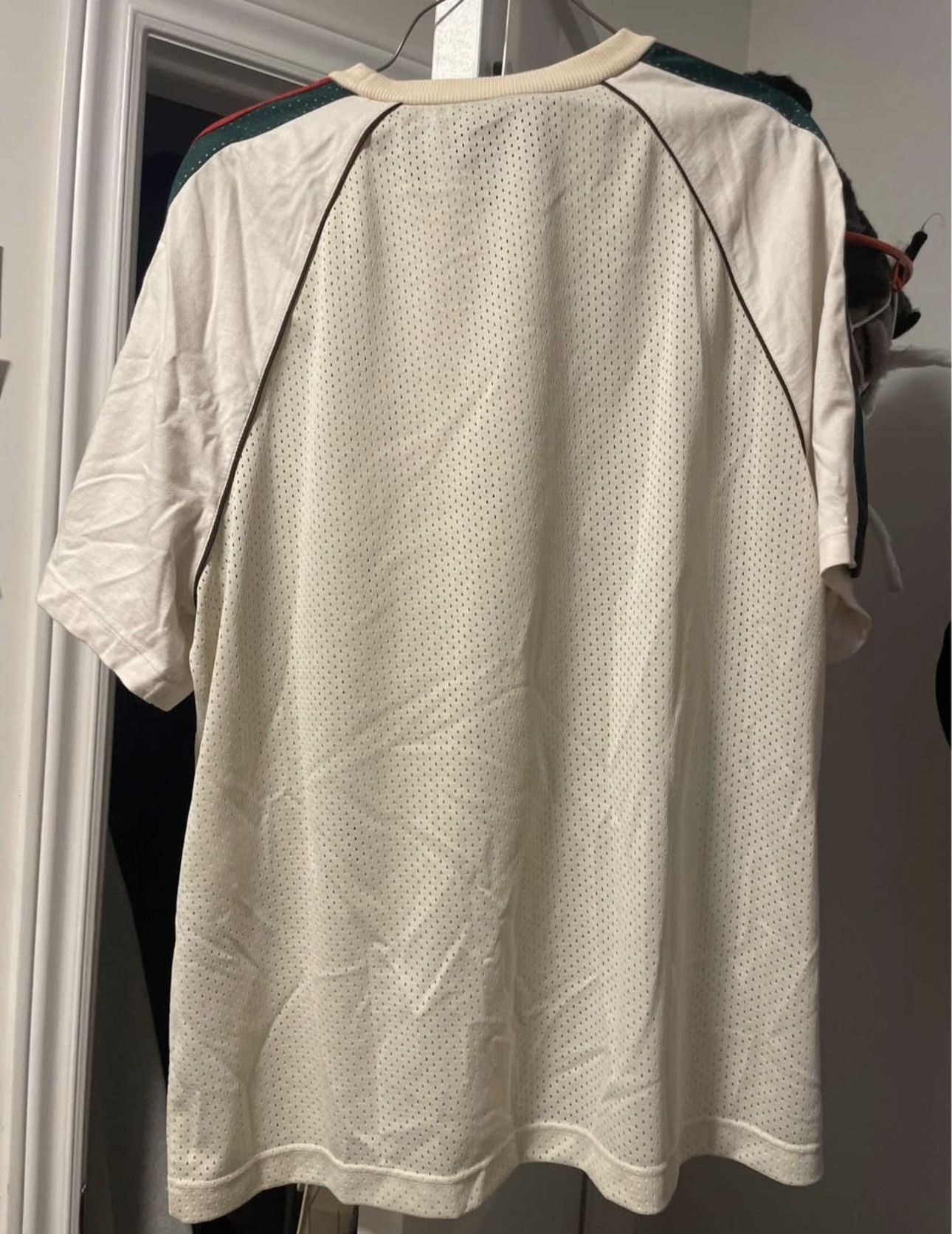 Gucci Gucci Mesh Fabric T-Shirt/Jersey Size US XL / EU 56 / 4 - 5 Thumbnail