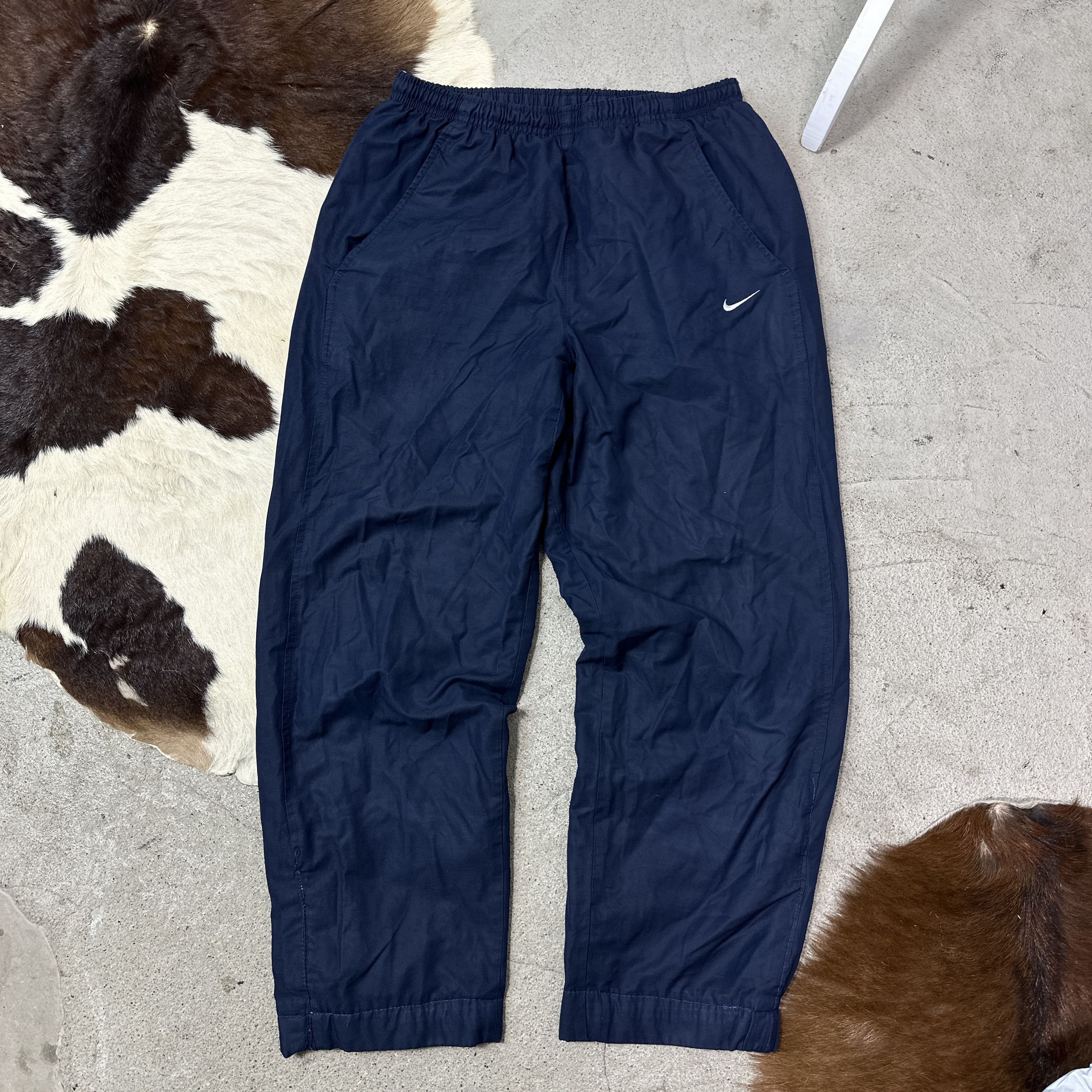 Nike Vintage Sporty Nike Parachute Spell out Logo Sweatpants 00s Size US 31 - 8 Thumbnail