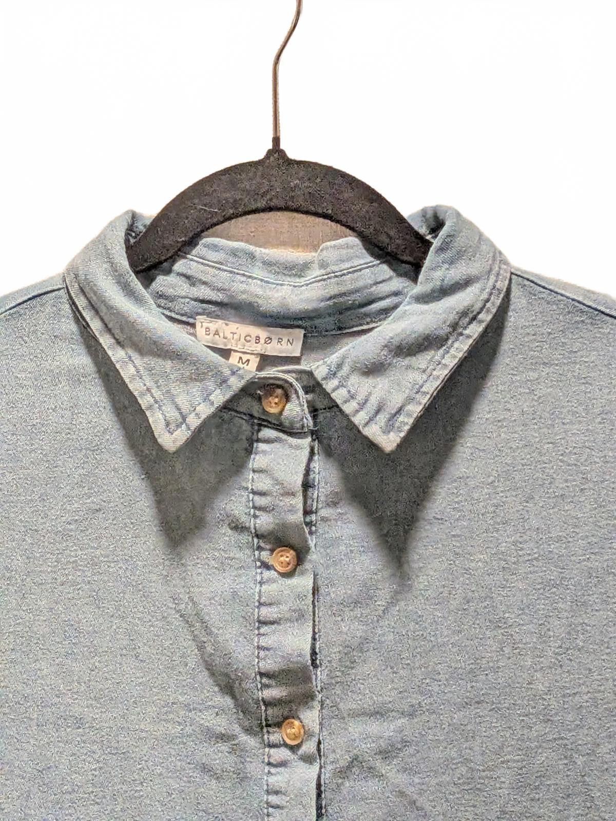 Other Baltic Born Chambray Baby Doll Dress NWT Blue Medium Size M / US 6-8 / IT 42-44 - 8 Thumbnail