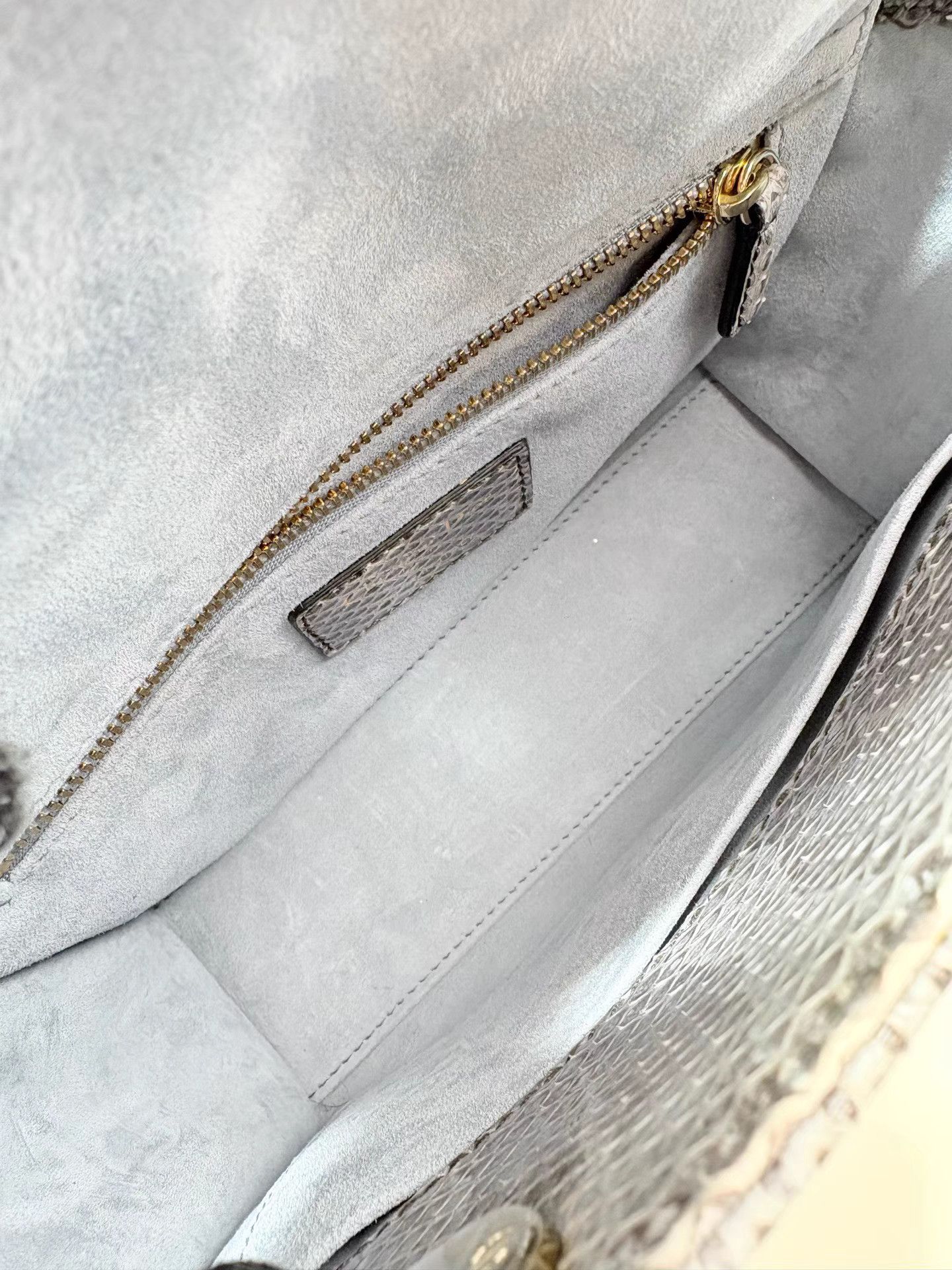 Dior DIOR Lady Dior Snakeskin 4-Grid Crossbody K1 Size ONE SIZE - 6 Thumbnail