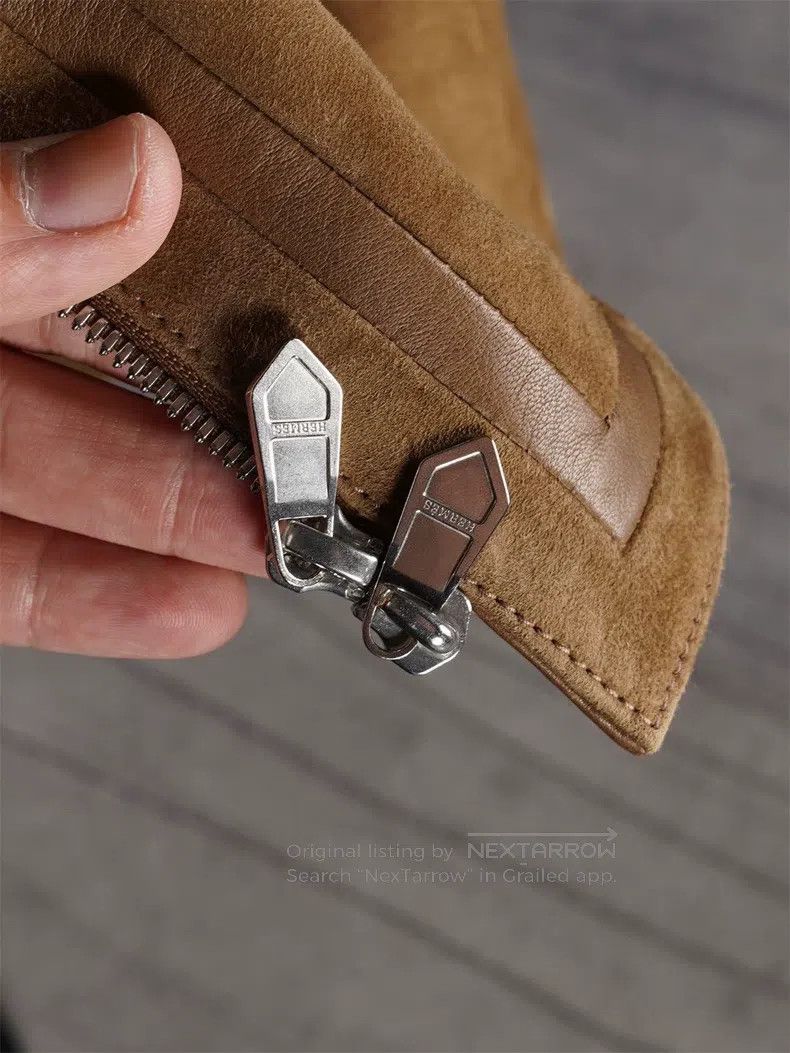 Hermes Hermes Autumn and Winter Caramel Color Baseball Leather Ja Size US M / EU 48-50 / 2 - 5 Thumbnail
