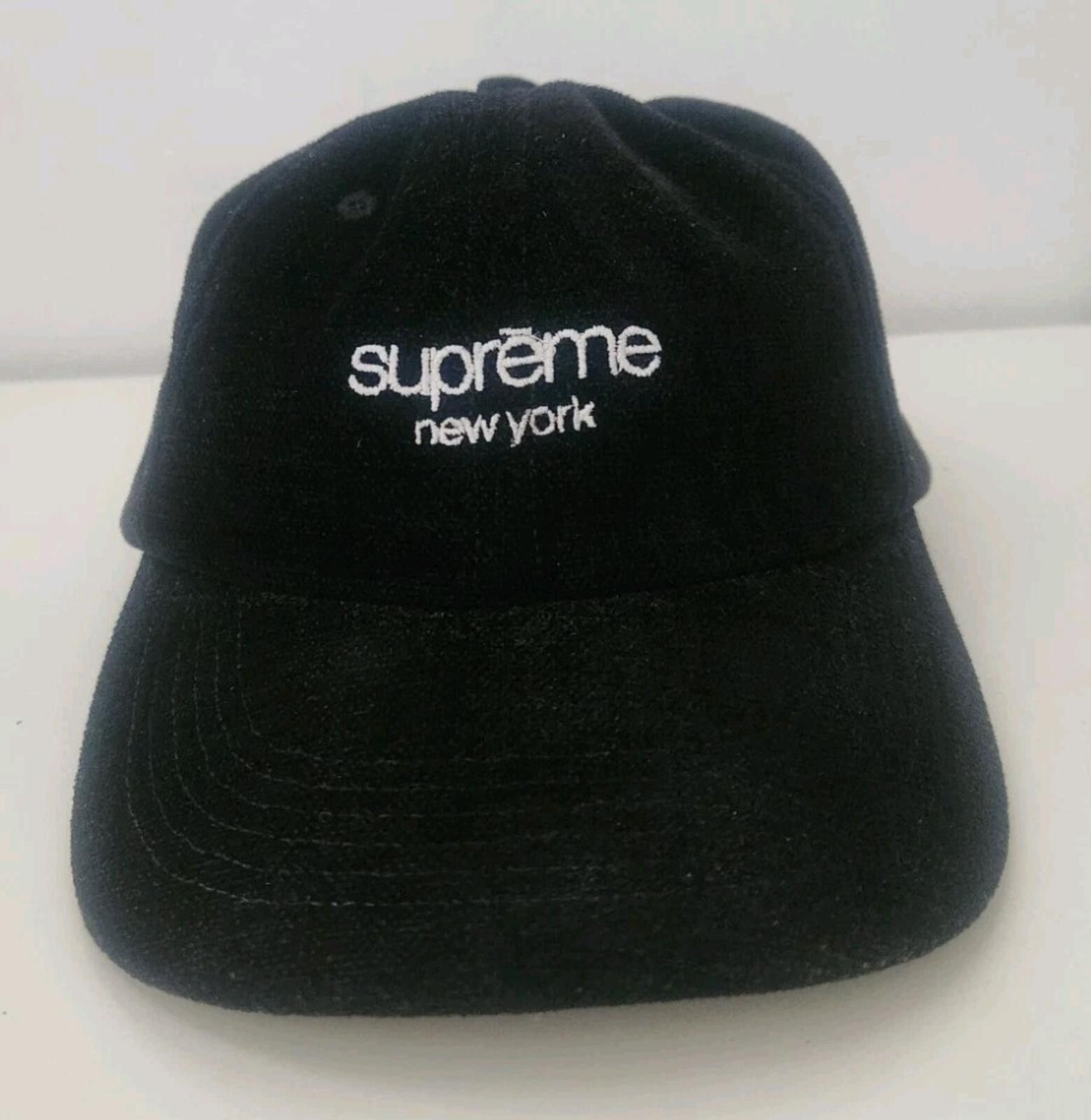 Supreme Supreme Classic Logo Reversible 6 Panel White cap hat