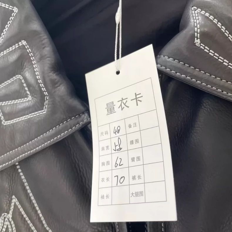 Louis Vuitton LV Louis Vuitton Black Embroidered Pilot Leather Jacket _Kr Size US M / EU 48-50 / 2 - 6 Thumbnail