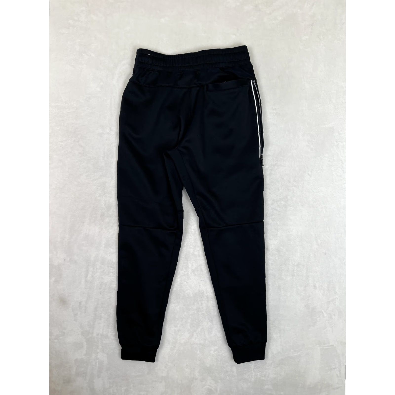 Nike Nike Pants Mens Small Black Joggers Zip Pocket Tapered Cuff Athletic Training Size US 29 - 7 Thumbnail