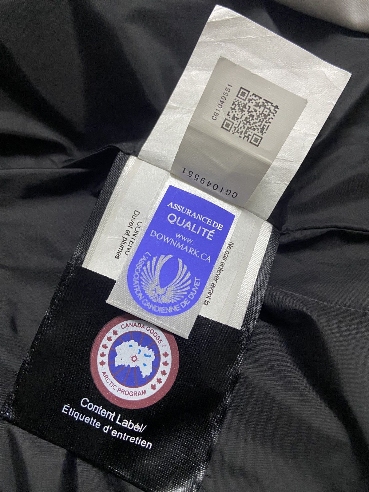 Canada Goose Canada Goose White Macmillan Jacket Size US XS / EU 42 / 0 - 7 Thumbnail