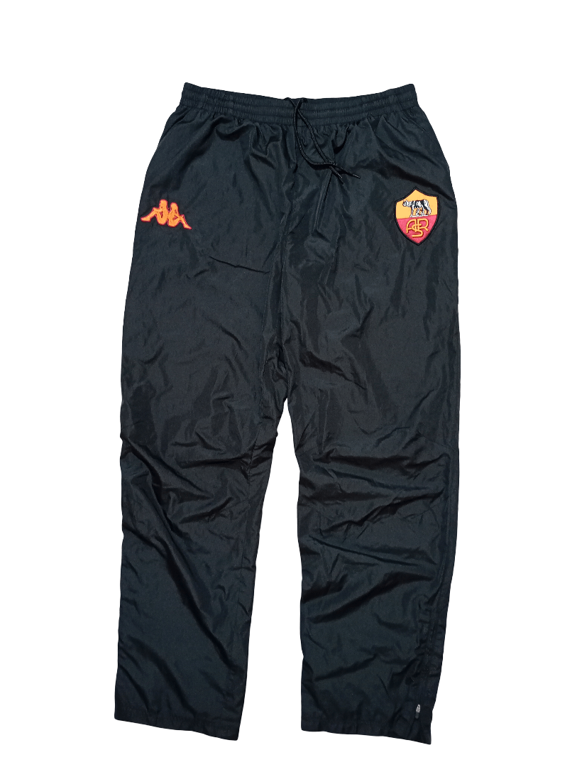 Kappa 🇮🇹 AS Roma Kappa Pants Windbreaker Style Logo Jogger XXL Size US 36 / EU 52 - 1 Thumbnail
