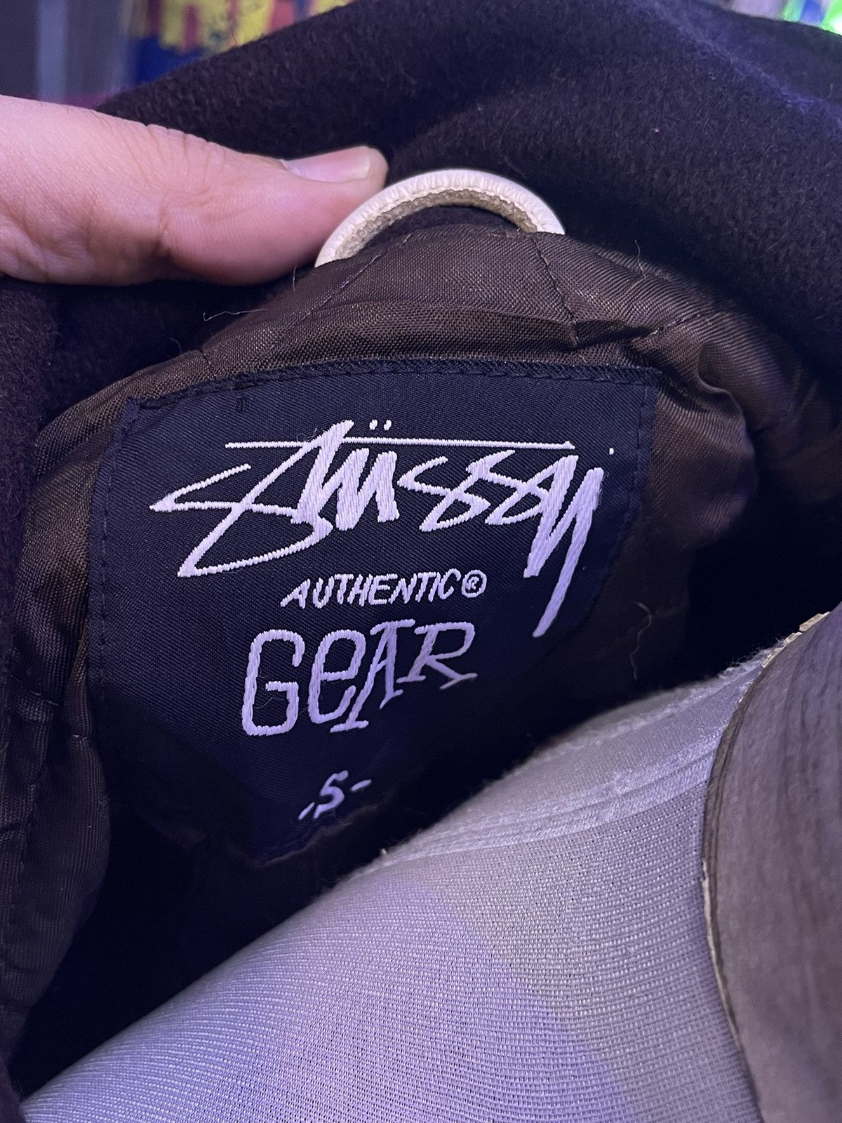 Stussy Stussy versity leather jacket Size US S / EU 44-46 / 1 - 3 Thumbnail