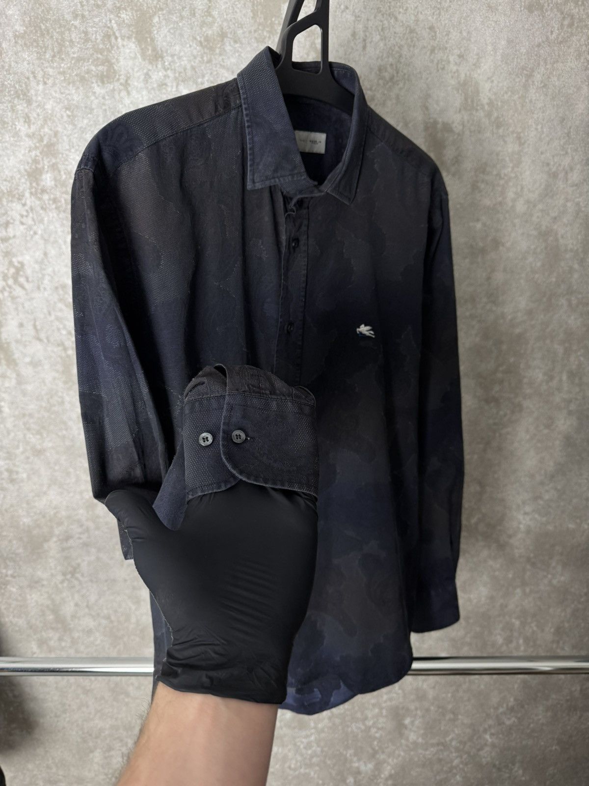 Etro Vintage Very Rare Etro Shirt Size 48L - 10 Thumbnail