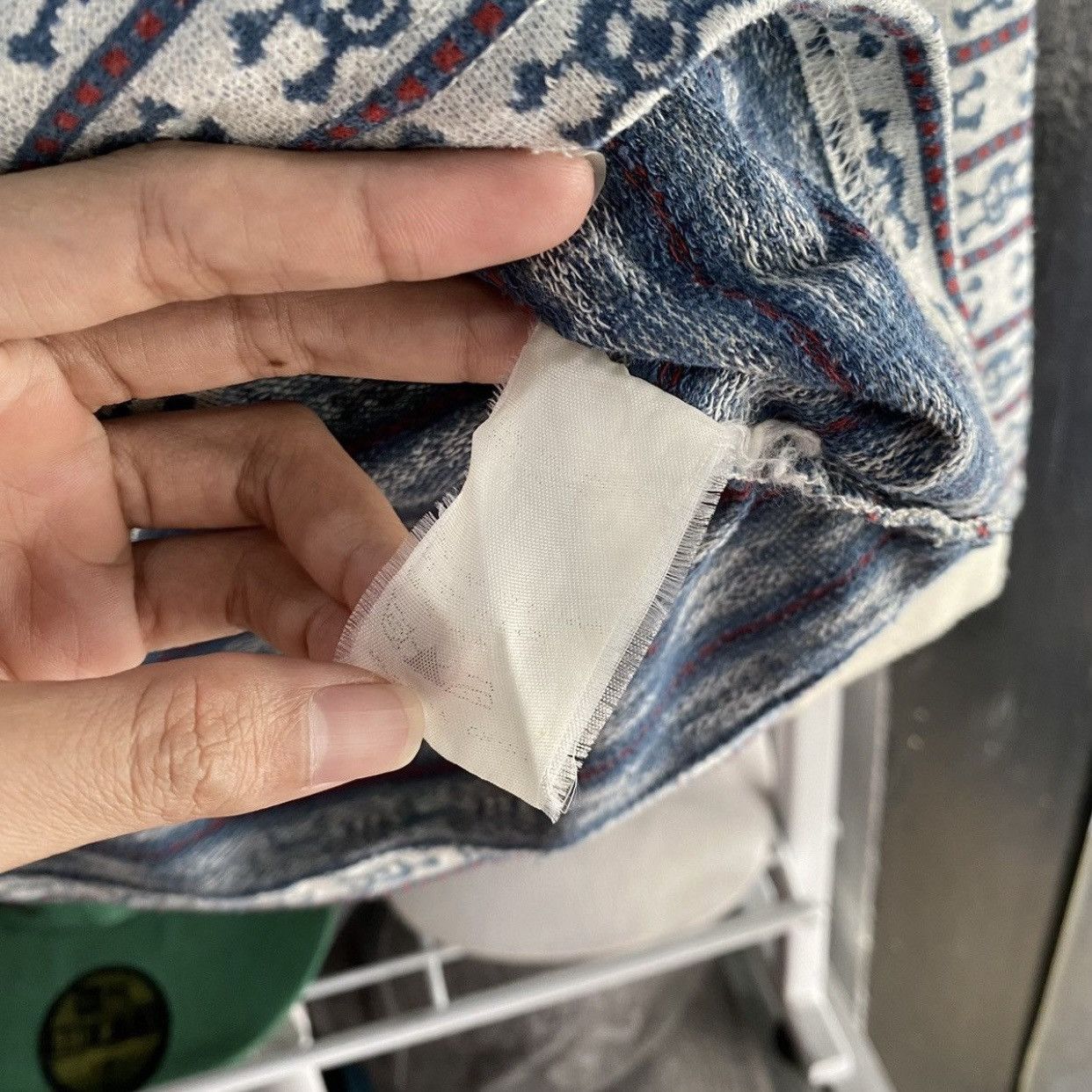 Japanese Brand Vintage Simplicité Plus Japanese Jacquard Pattern Knit Shirt Size US S / EU 44-46 / 1 - 11 Thumbnail