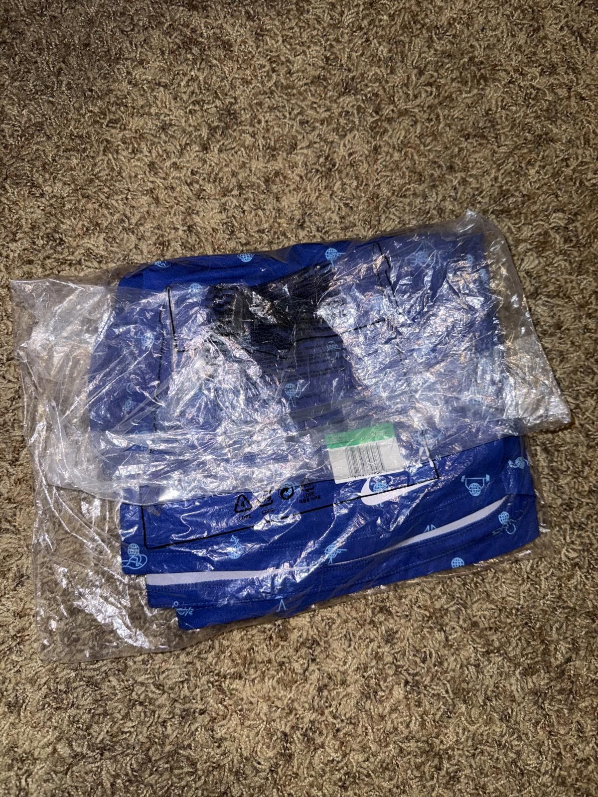 Nike Nike Women’s Olympic USA Team Dri-FIT (Brief Lined) Blue Running Shorts Sample Size 40" / US 18 - 12 Thumbnail