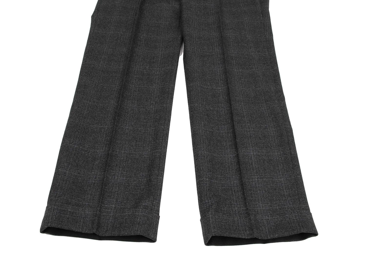 Armani Collezioni Wool Glen Check Suit Set in Charcoal Navy Size US XXS / EU 40 - 13 Thumbnail