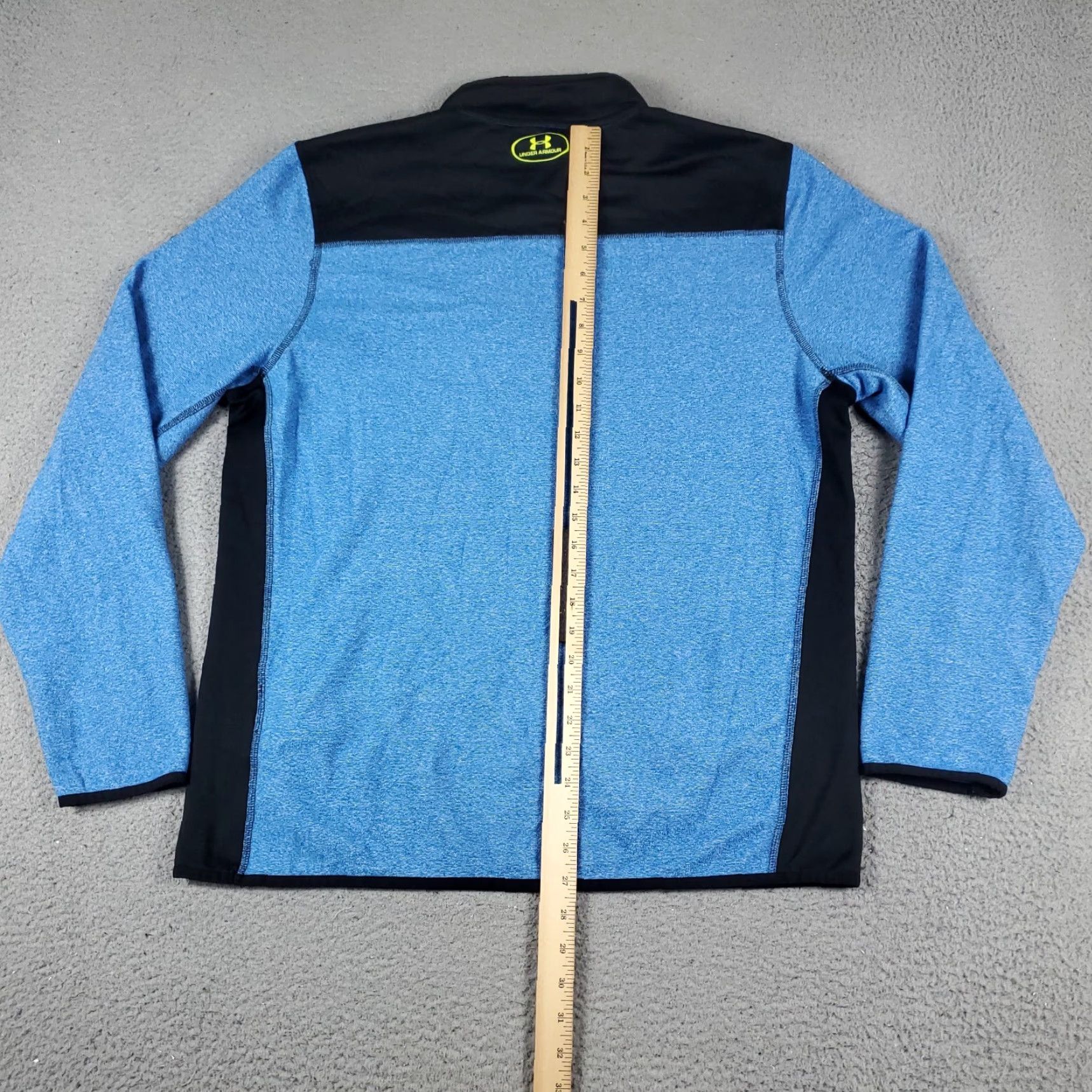 Under Armour Under Armour Sweater Mens Large Blue 1/4 Zip Pullover Sweatshirt Size US L / EU 52-54 / 3 - 5 Thumbnail