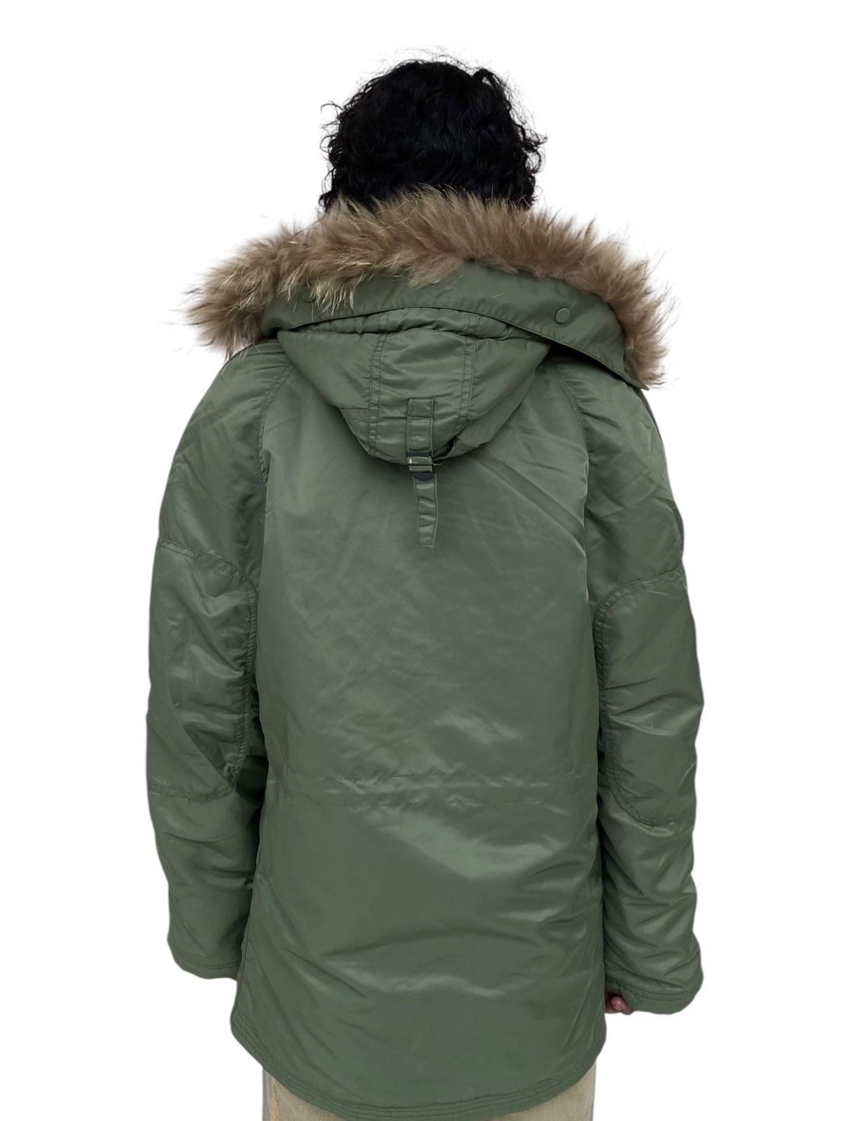 If Six Was Nine 2000s Back Number - Raccoon Fur Hoodie Cargo Jacket Size US L / EU 52-54 / 3 - 4 Thumbnail