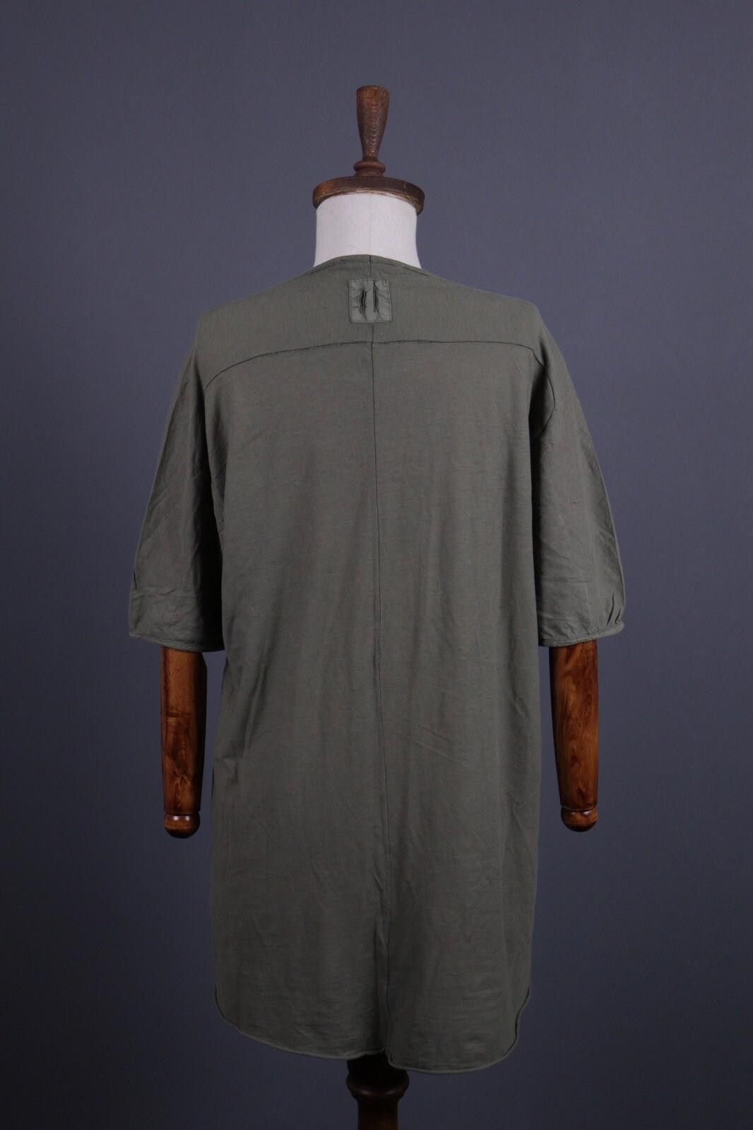 hannes roether Hannes Roether Khaki Green Summer Loose Tunic Dress Size 2 Size XS / US 0-2 / IT 36-38 - 7 Thumbnail