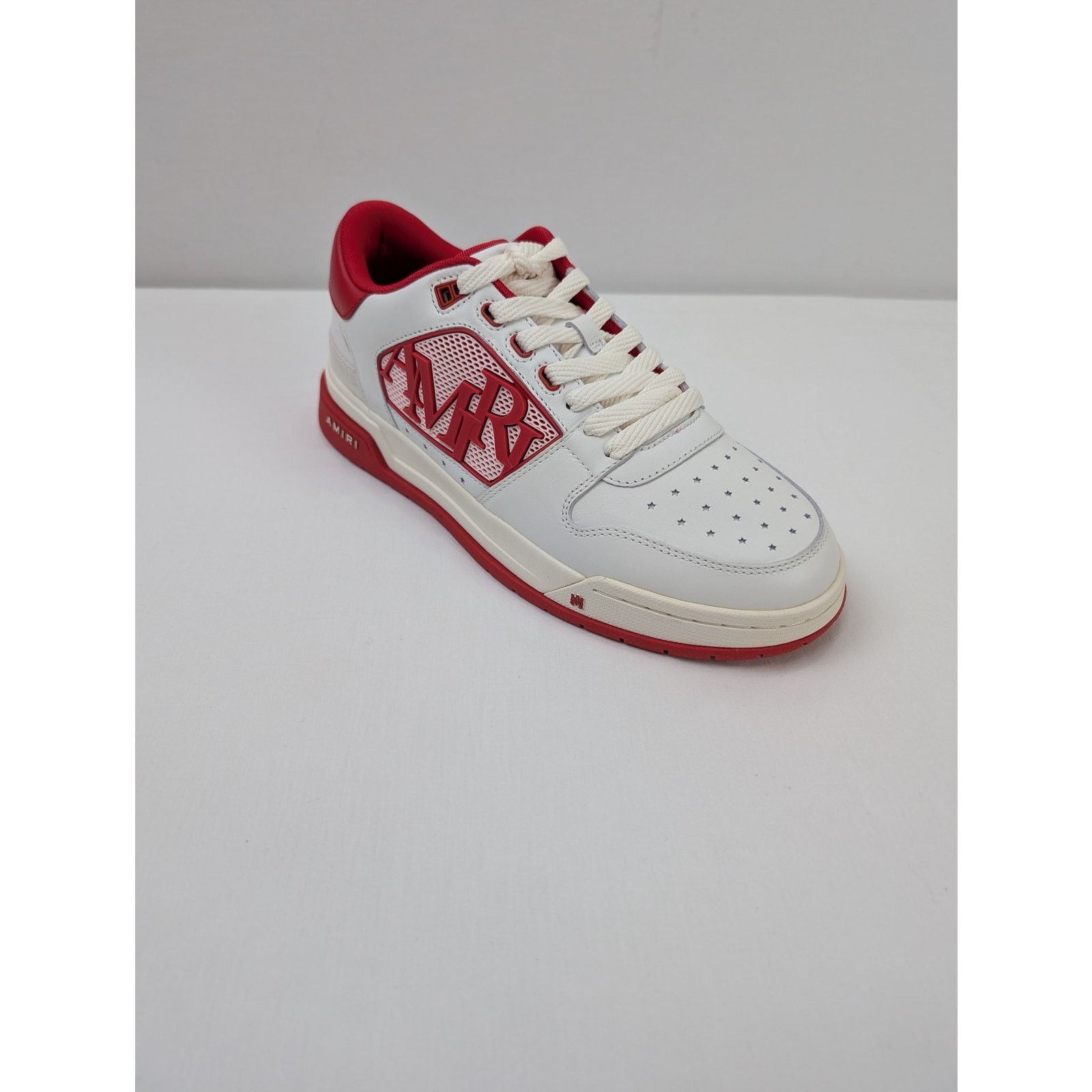 Amiri o1rshd1 Classic Low top Sneakers in White/Red Size US 9 / EU 42 - 2 Thumbnail