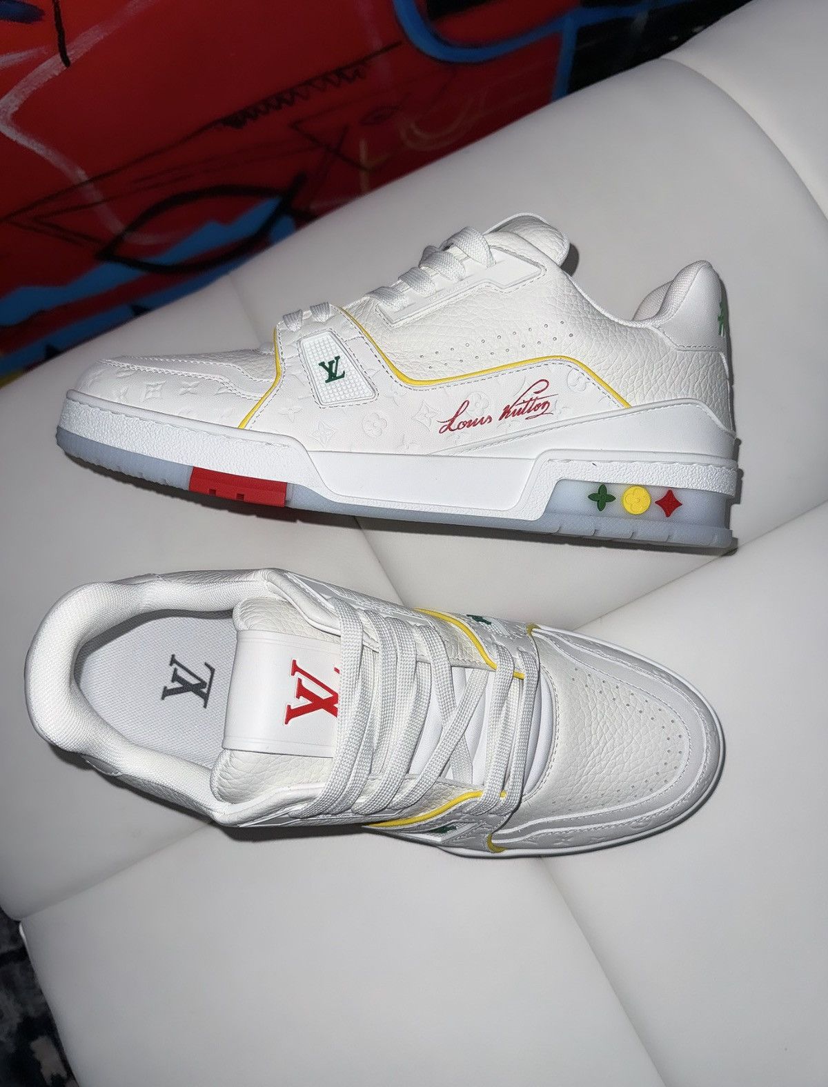 Louis Vuitton Louis vuitton monogram trainers lv9 Size US 11 / EU 44 - 9 Thumbnail