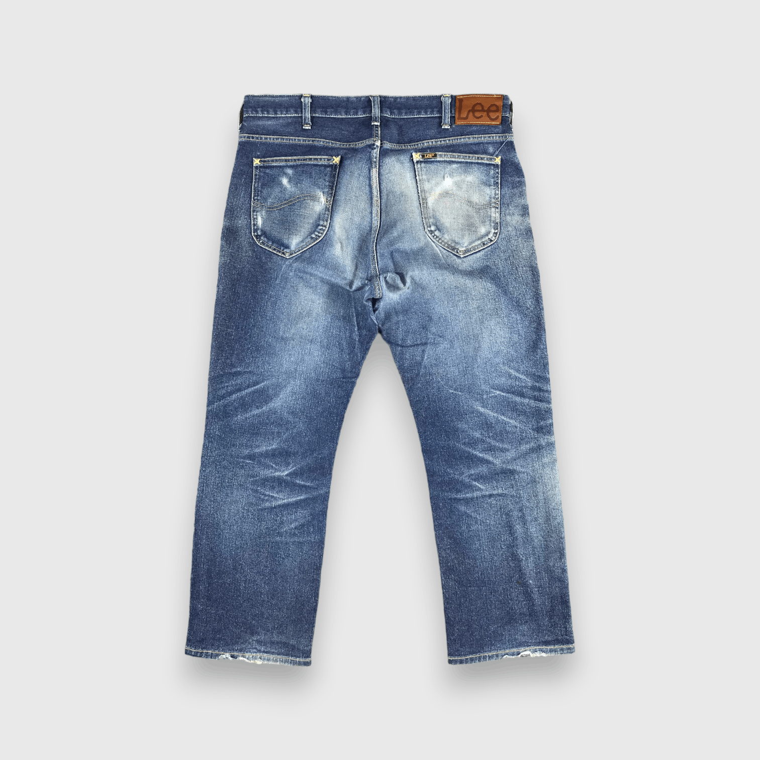 Lee Vintage Blue Wash Lee Jeans-J1773 Size US 37 - 2 Thumbnail