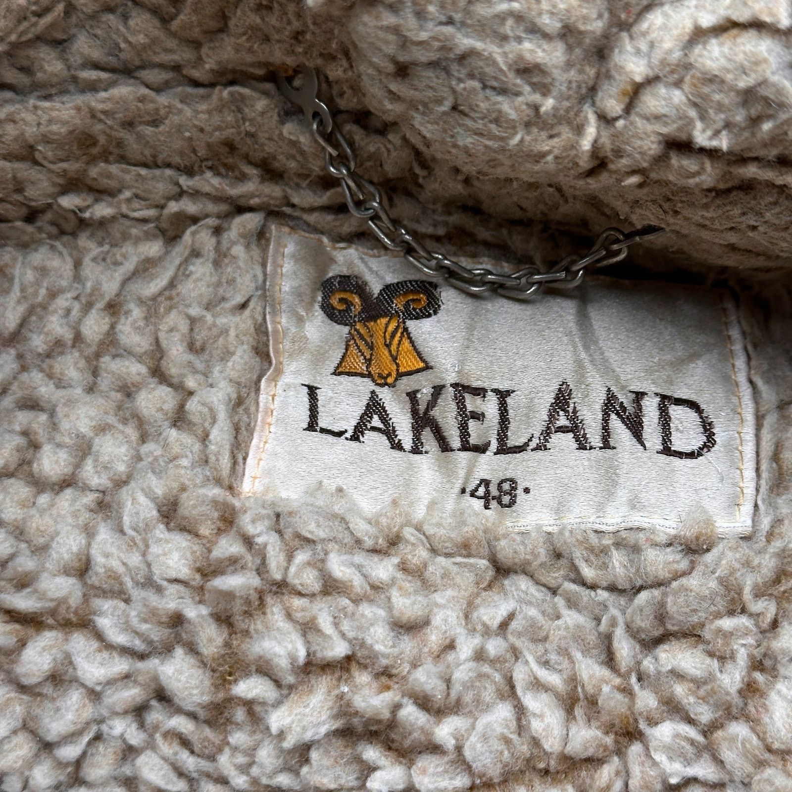 Other Vintage Lakeland Sherpa Lined Wool Button Coat 48 XL Mens Size US XL / EU 56 / 4 - 3 Thumbnail