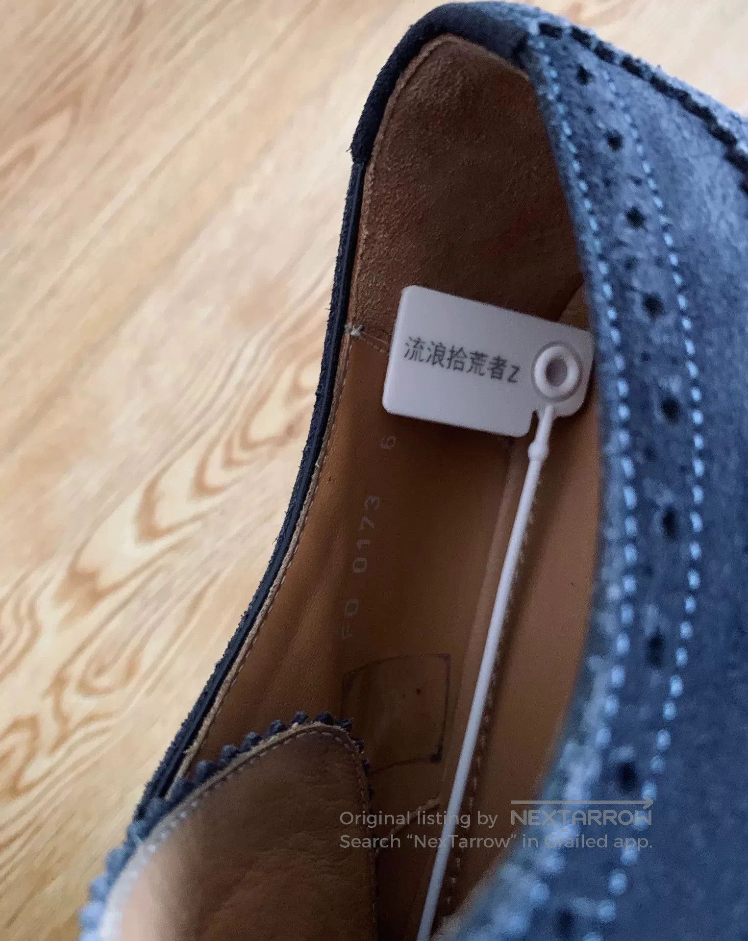 Louis Vuitton Louis Vuitton Suede Embossed Leather Shoes. Size US 6 / EU 39 - 7 Thumbnail