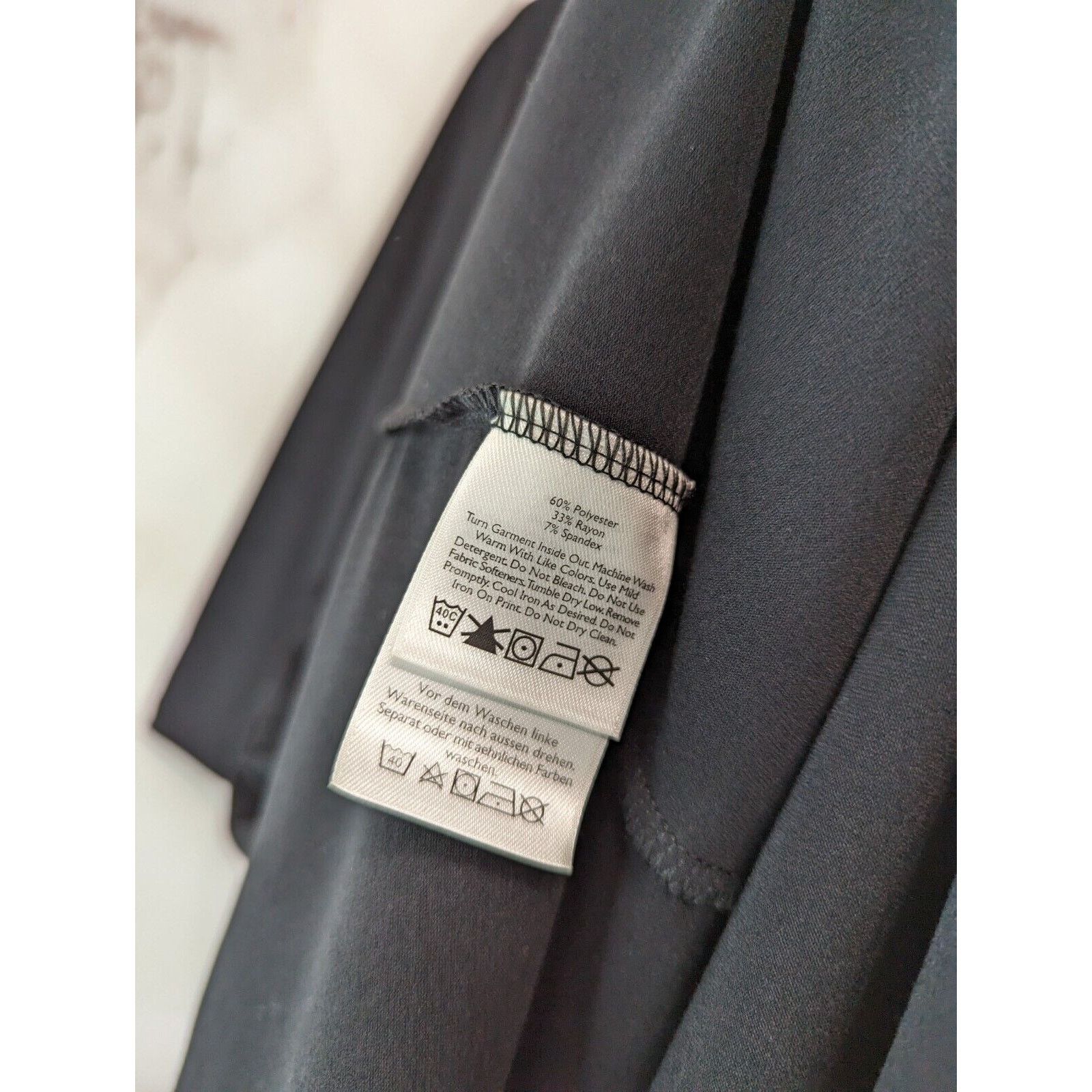 Eddie Bauer Eddie Bauer Dress Womens XL Travex Black V Neck Knee Size XL / US 12-14 / IT 48-50 - 9 Thumbnail