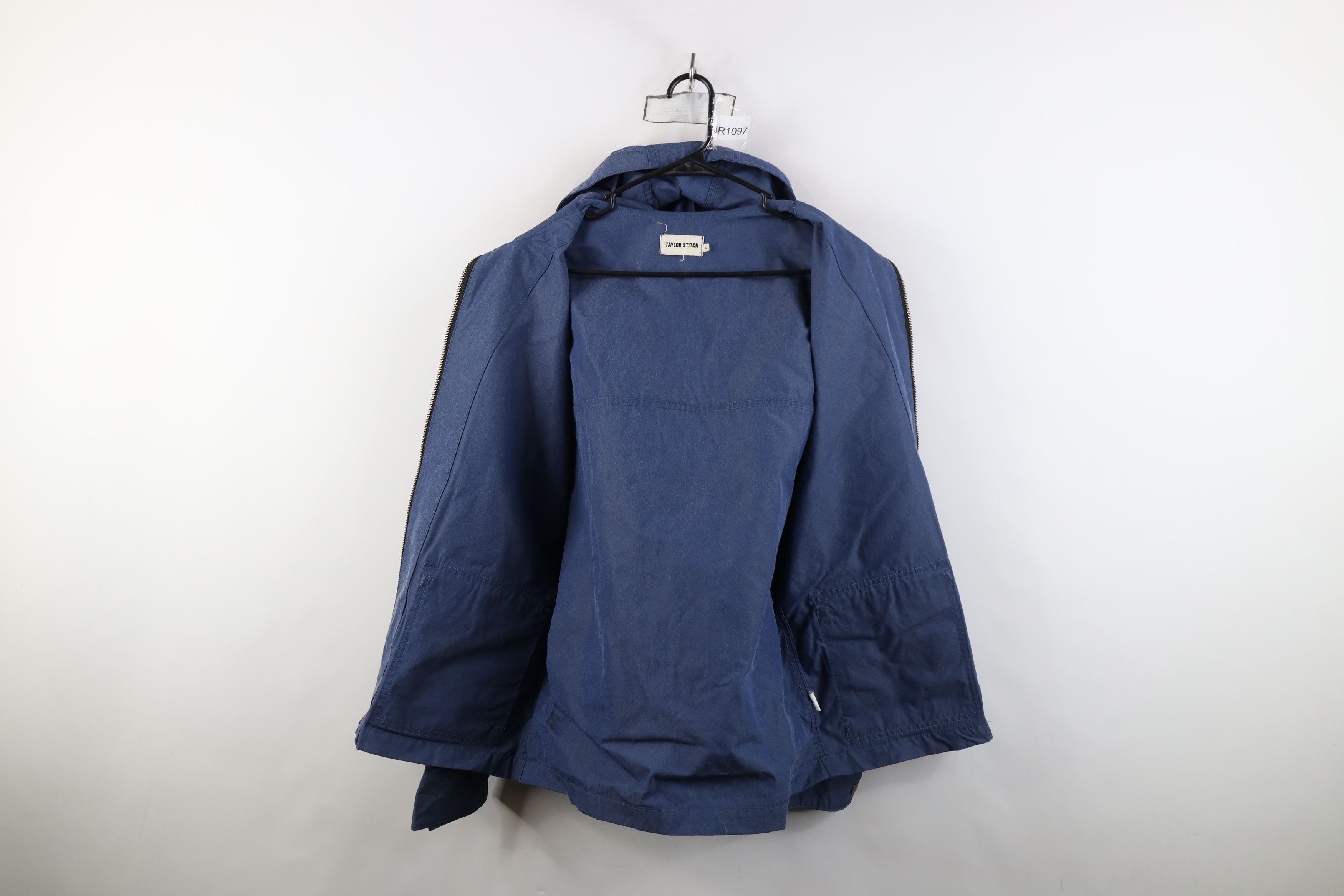 Taylor Stitch Taylor Stitch Canvas Full Zip Hooded Parka Jacket Blue USA Size US XXL / EU 58 / 5 - 10 Thumbnail