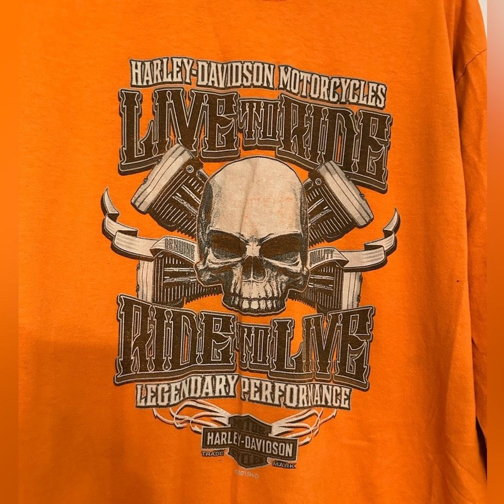Harley Davidson Harley-Davidson Long Sleeve Tee Six Bends Florida Large Size US L / EU 52-54 / 3 - 12 Thumbnail