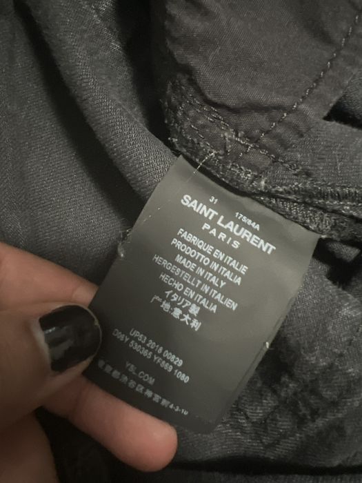 Saint Laurent Paris Saint Laurent Paris d17 bootcut jeans | Grailed