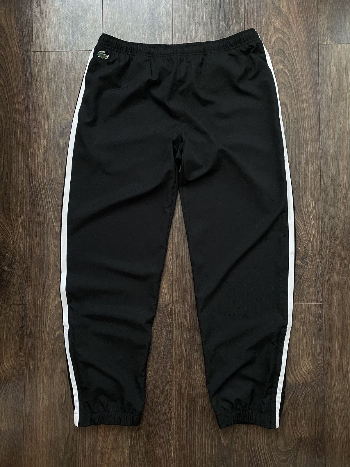 Vintage Lacoste Nylon Track Pants Drill