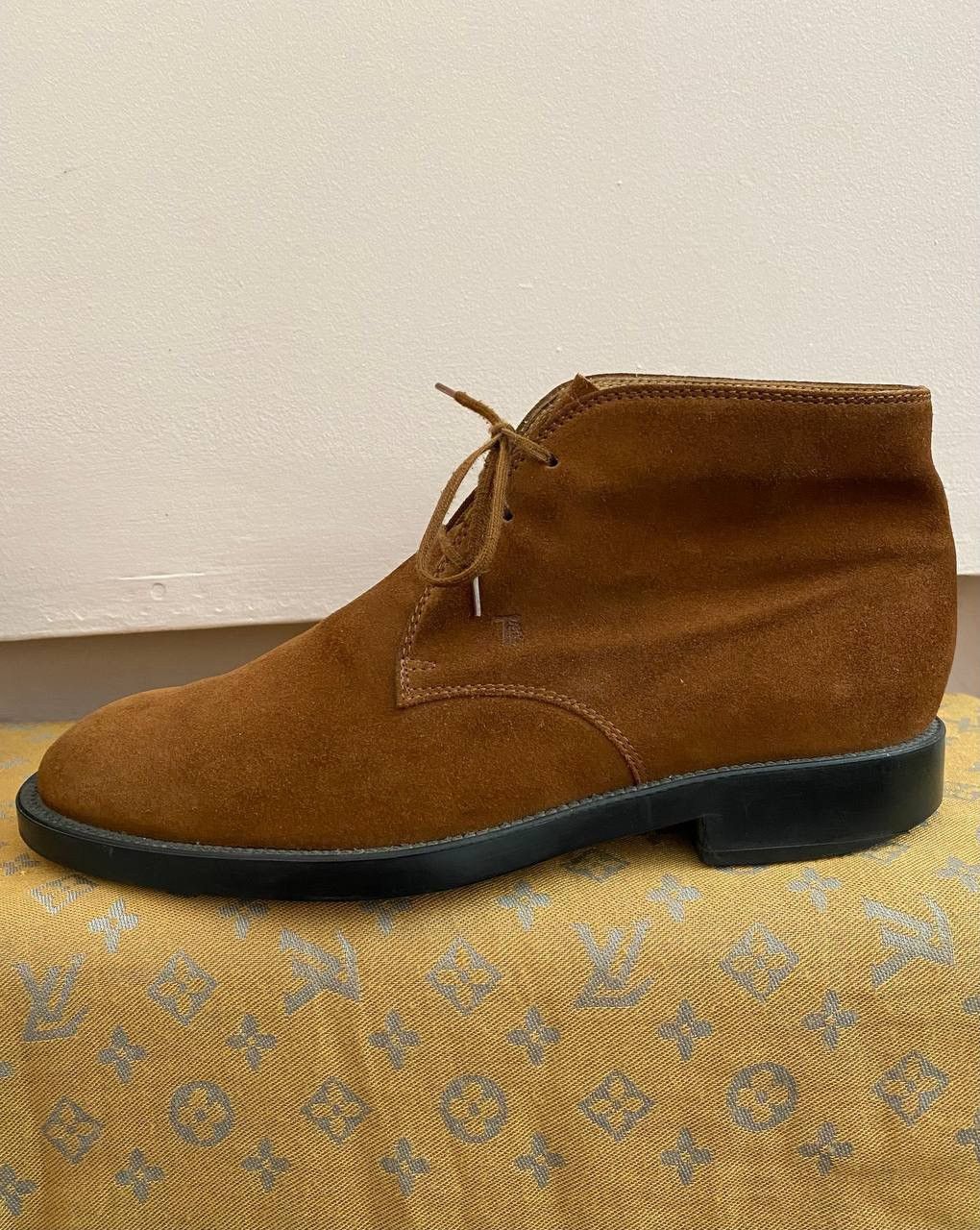 Tod's 💎 TOD'S Luxury Genuine Leather Suede Chelsea Boots Size US 8.5 / EU 41-42 - 5 Thumbnail