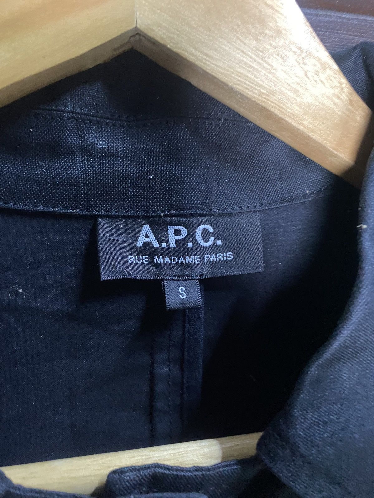 A.P.C. Vintage A.P.C Distressed Button Up Blouse Size S / US 4 / IT 40 - 6 Thumbnail
